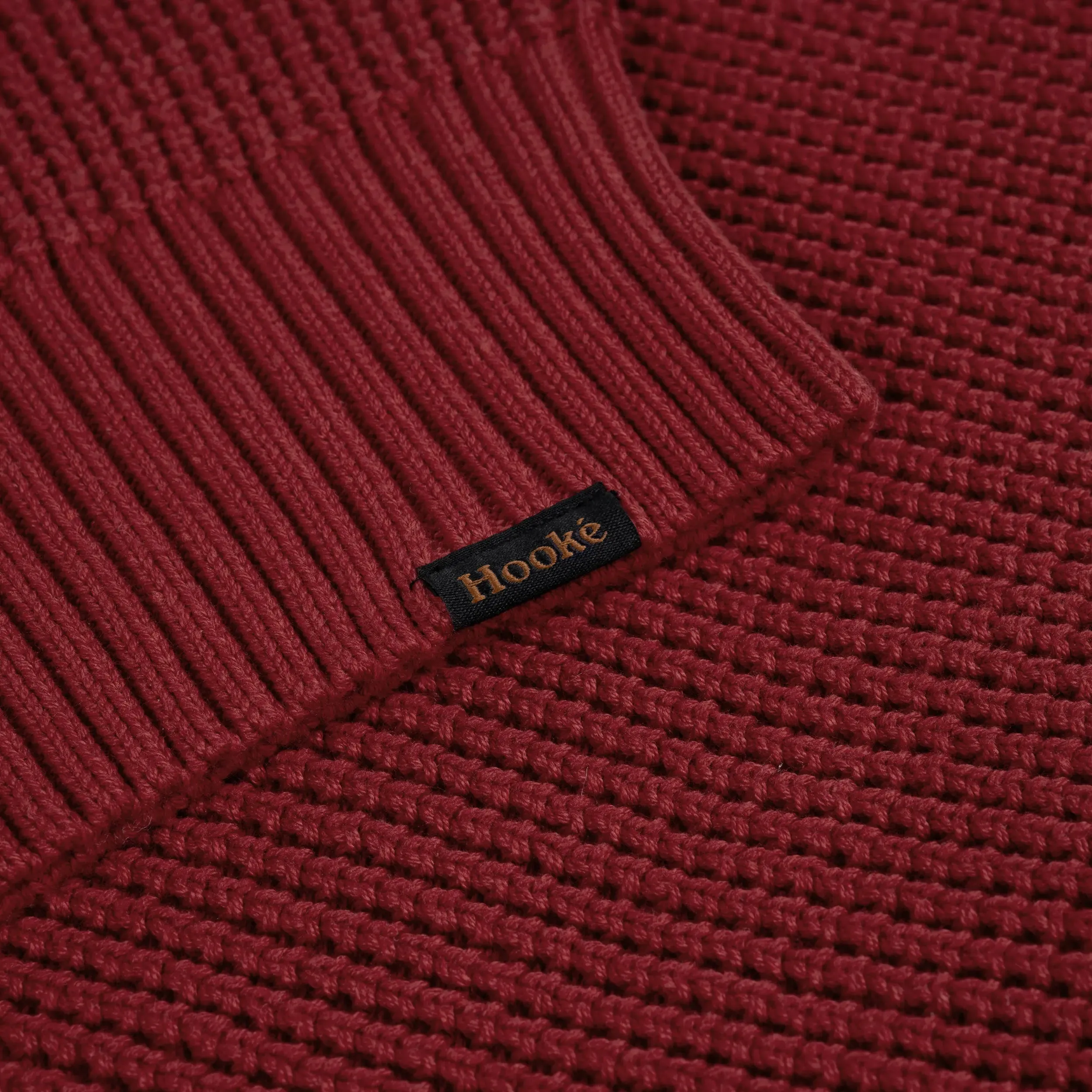 M's Waffle Knit Sweater sold by Hooke product image thumbnail 3