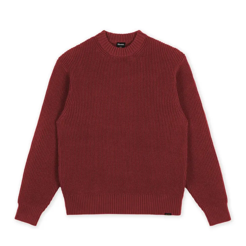 M's Waffle Knit Sweater sold by Hooke