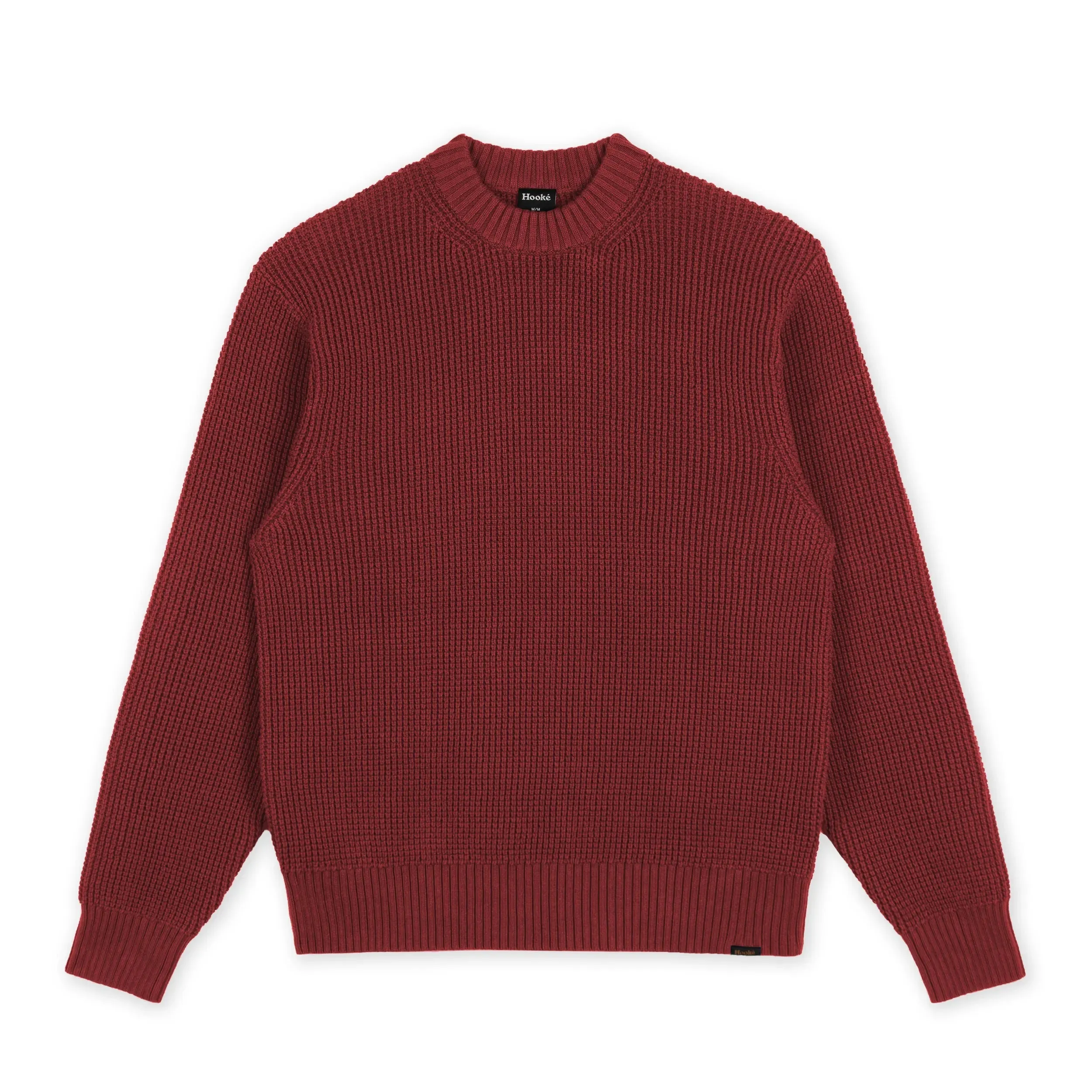 M's Waffle Knit Sweater sold by Hooke