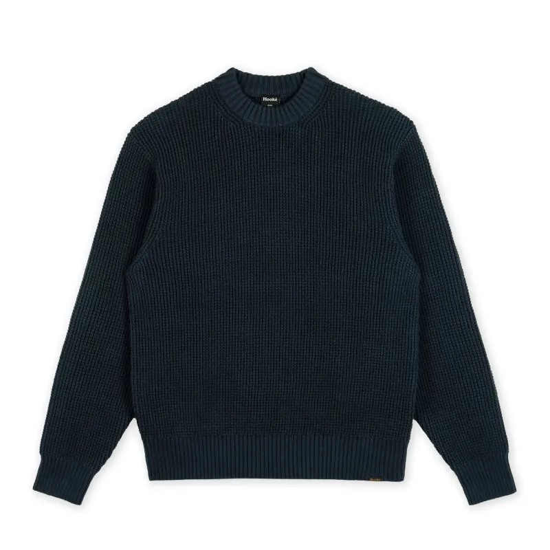 M's Waffle Knit Sweater sold by Hooke