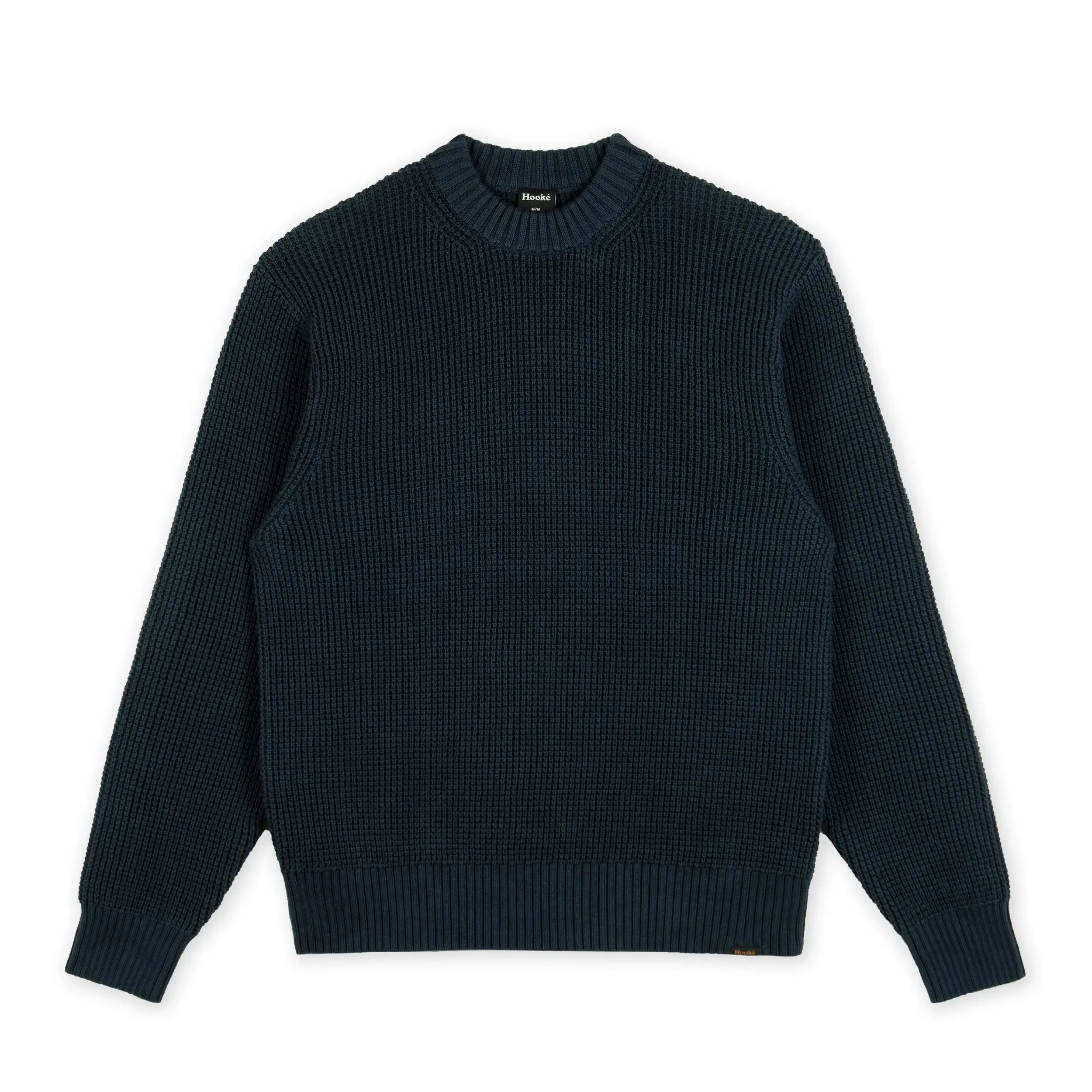 M's Waffle Knit Sweater sold by Hooke