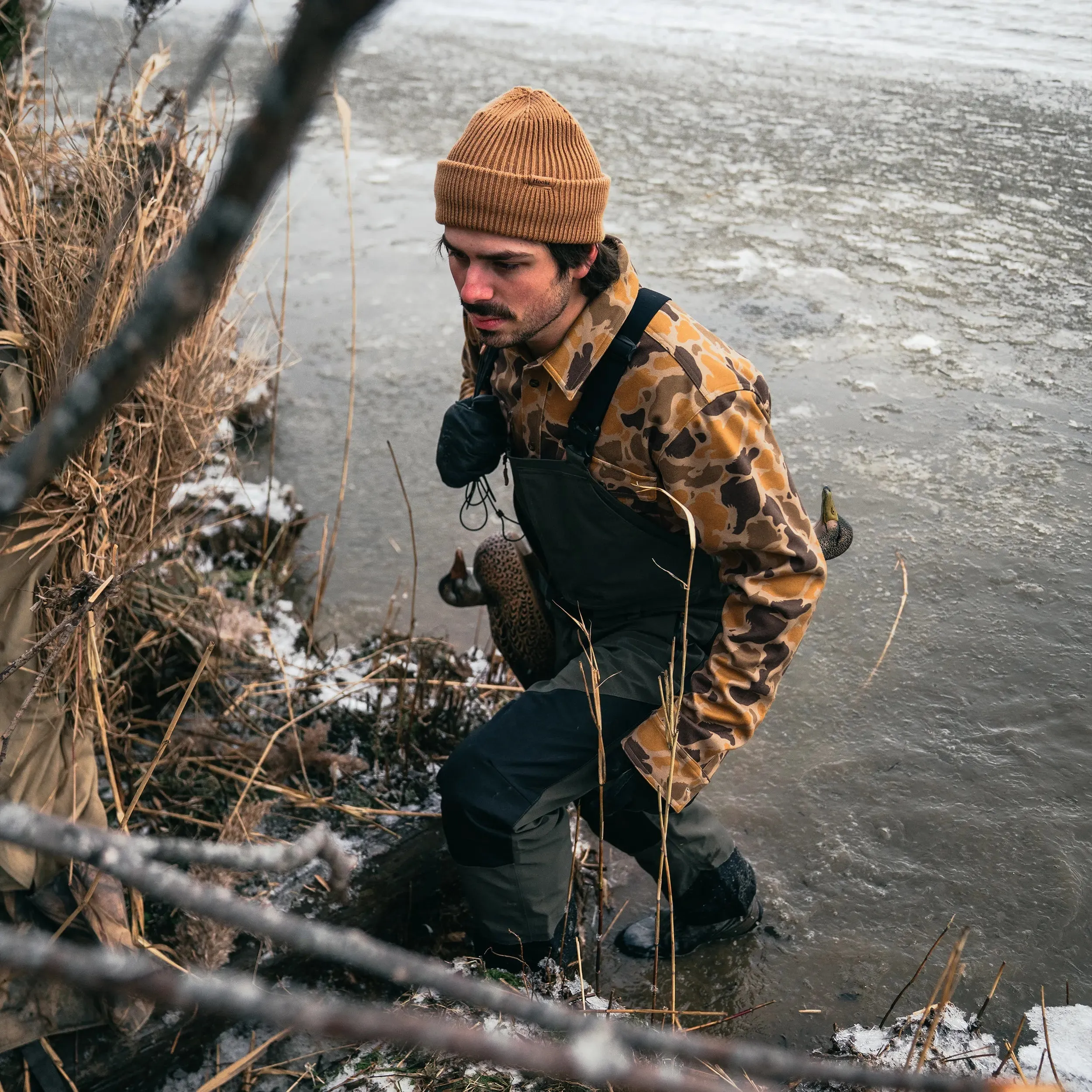 M's Duck Camo Flannel Shirt sold by Hooke product image thumbnail 5