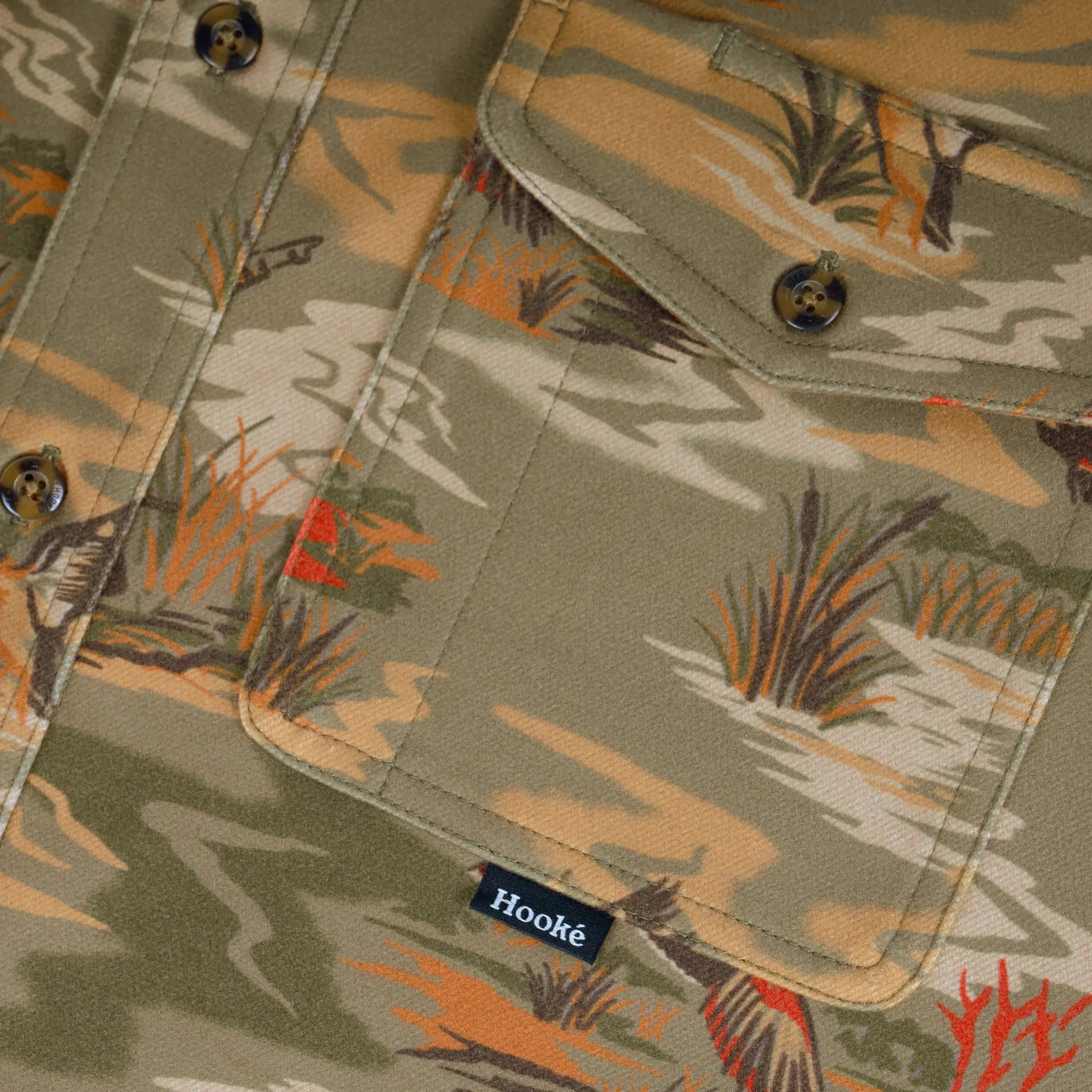 M's Duck Hunting Flannel Shirt sold by Hooke product image thumbnail 4