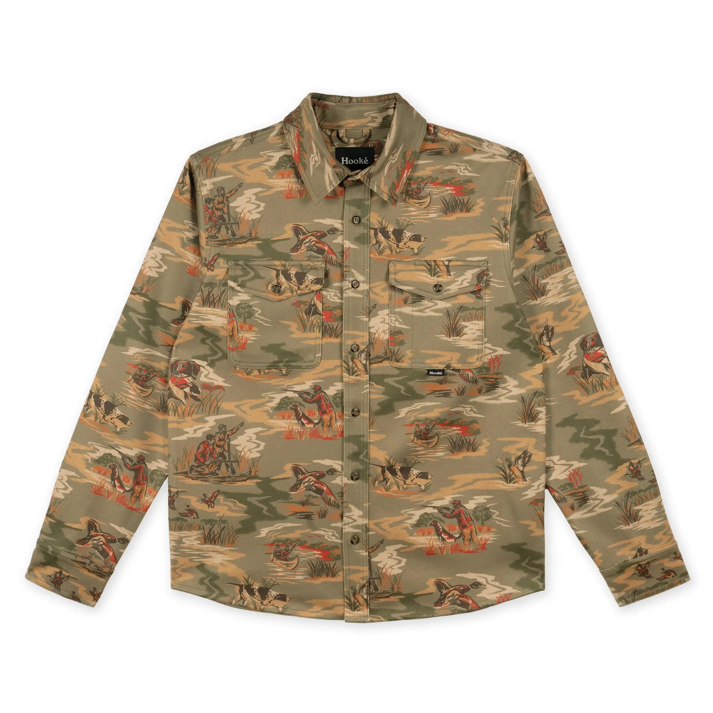 M's Duck Hunting Flannel Shirt sold by Hooke