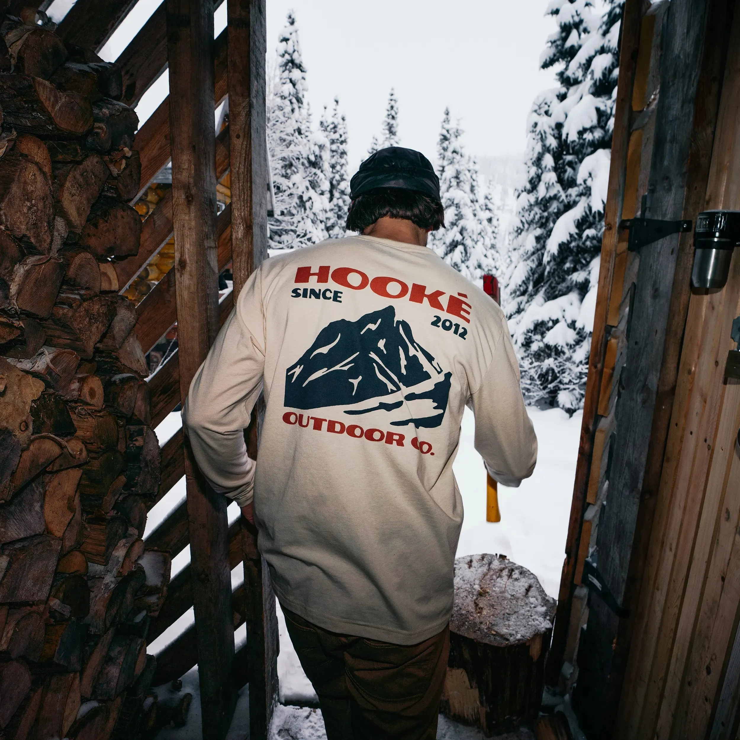 M's Canadian Rockies Long Sleeve Tee sold by Hooke product image thumbnail 2