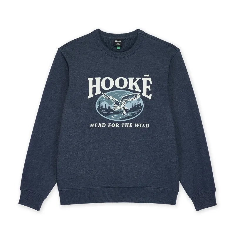 M's Snowy Owl Crewneck sold by Hooke