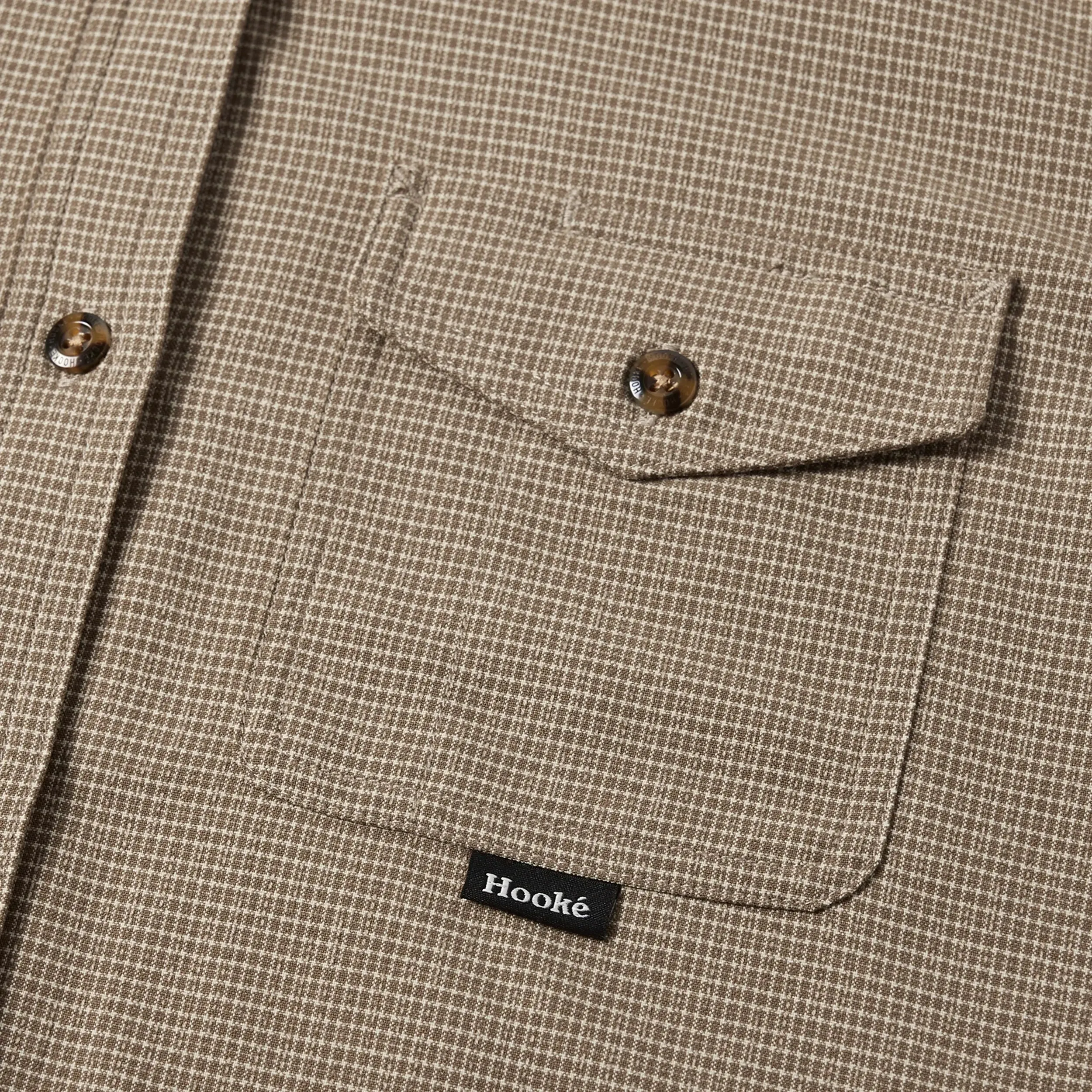 W's Light Flannel Shirt sold by Hooke product image thumbnail 3