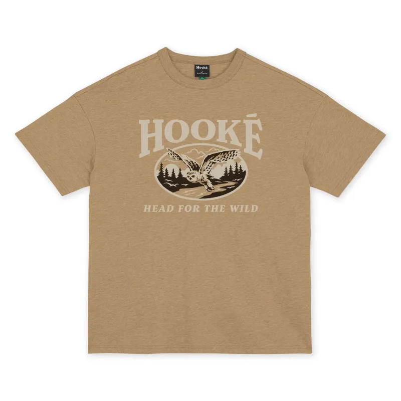 W's Snowy Owl Oversized T-Shirt sold by Hooke