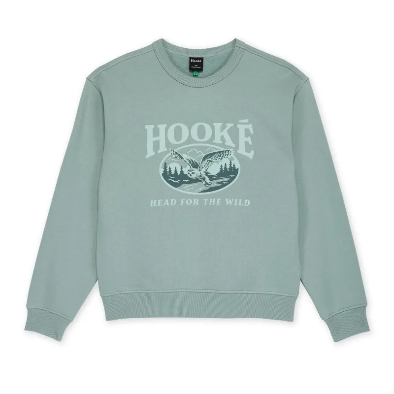 W's Snowy Owl Crewneck sold by Hooke