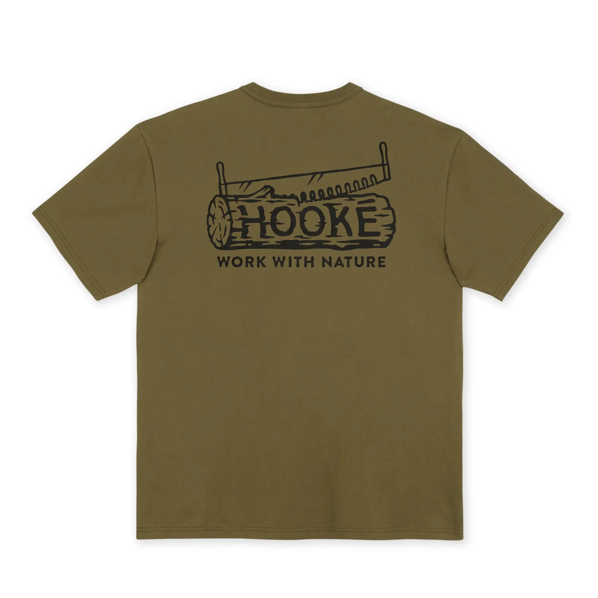 M's Wood Log T-shirt sold by Hooke product image thumbnail 2