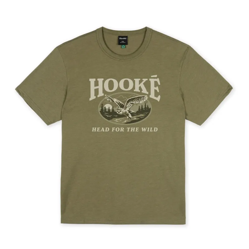 M's Snowy Owl T-shirt sold by Hooke