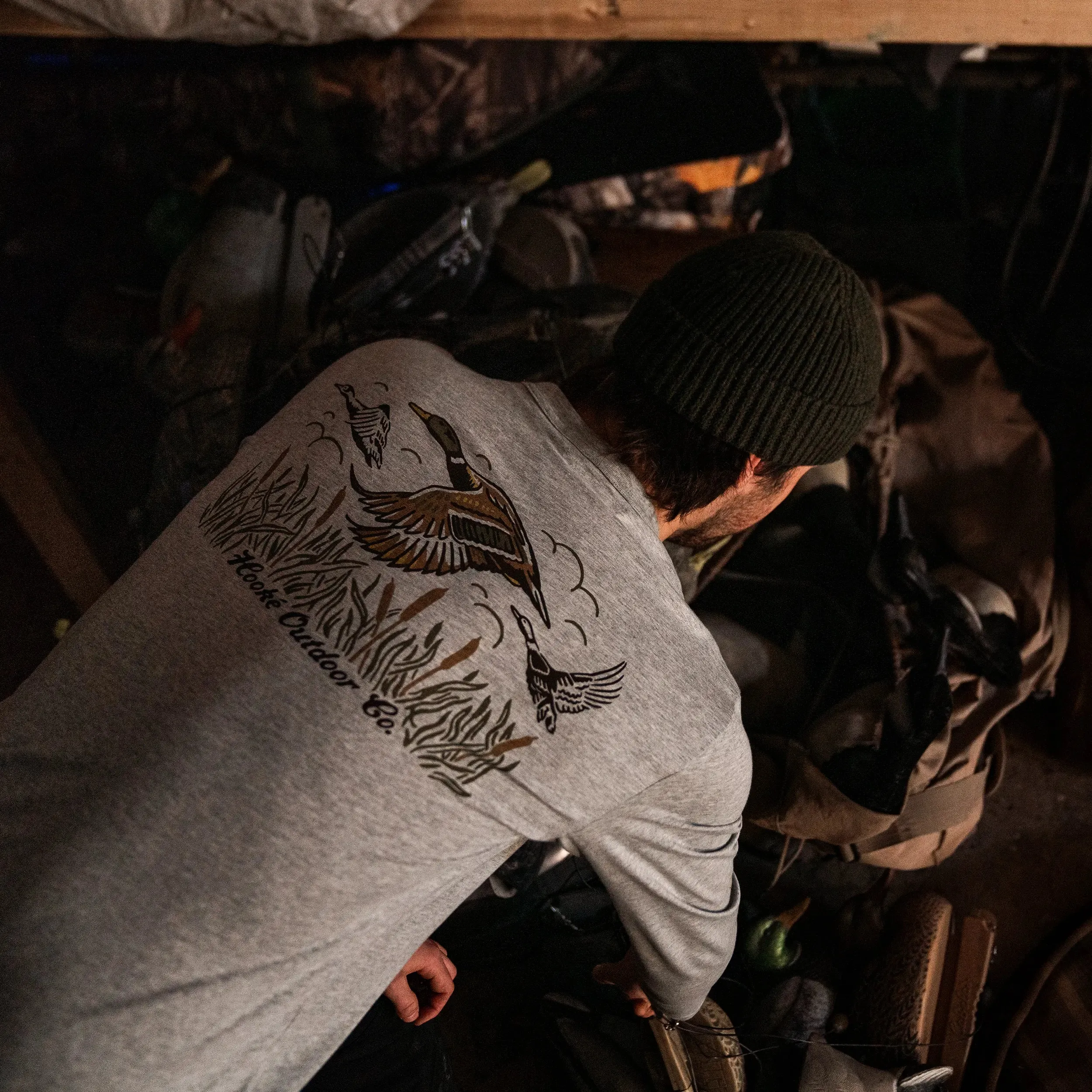 M's Migration Long Sleeve Tee sold by Hooke product image thumbnail 2