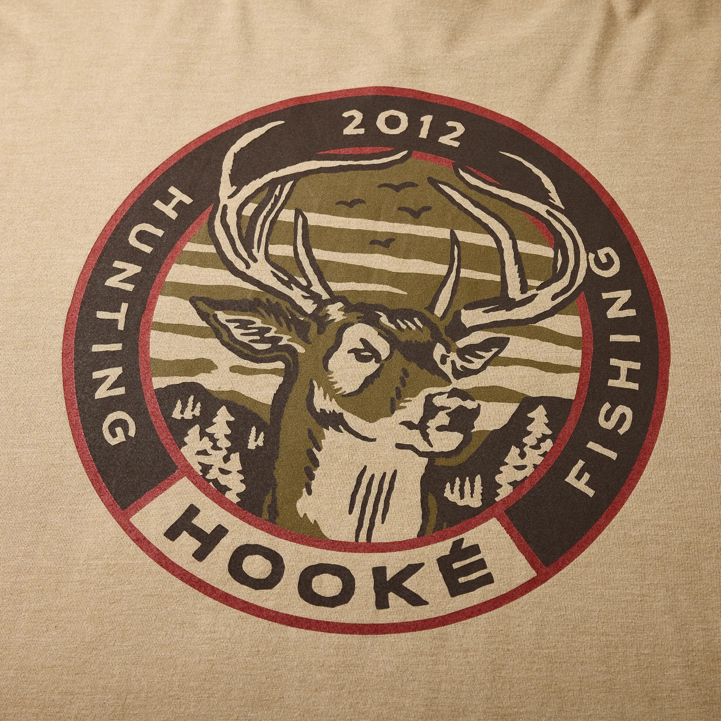 M's Staring Deer Long Sleeve Tee sold by Hooke product image thumbnail 4