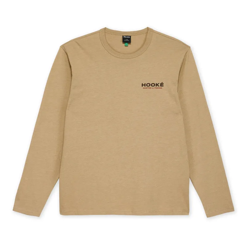 M's Staring Deer Long Sleeve Tee sold by Hooke