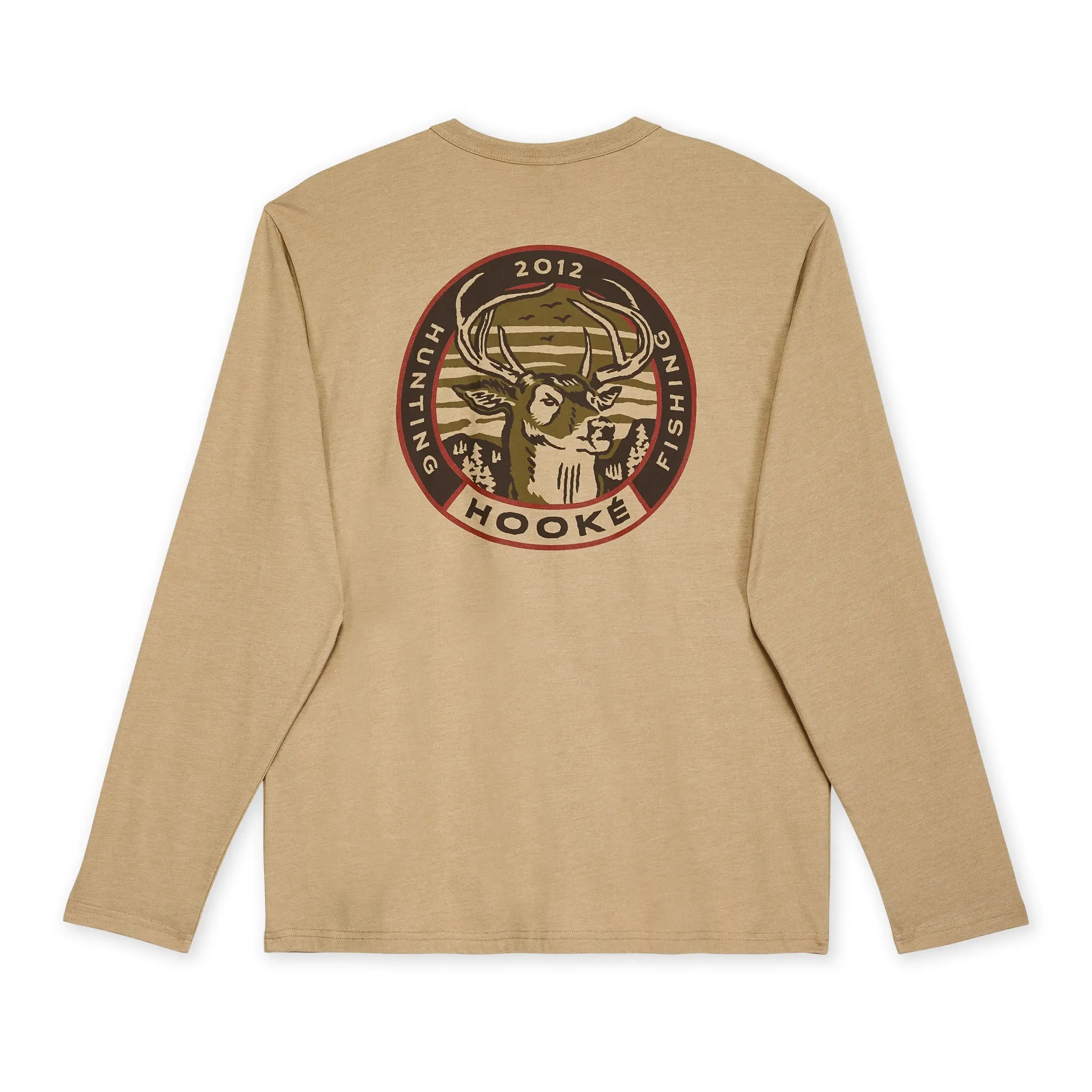 M's Staring Deer Long Sleeve Tee sold by Hooke product image thumbnail 2