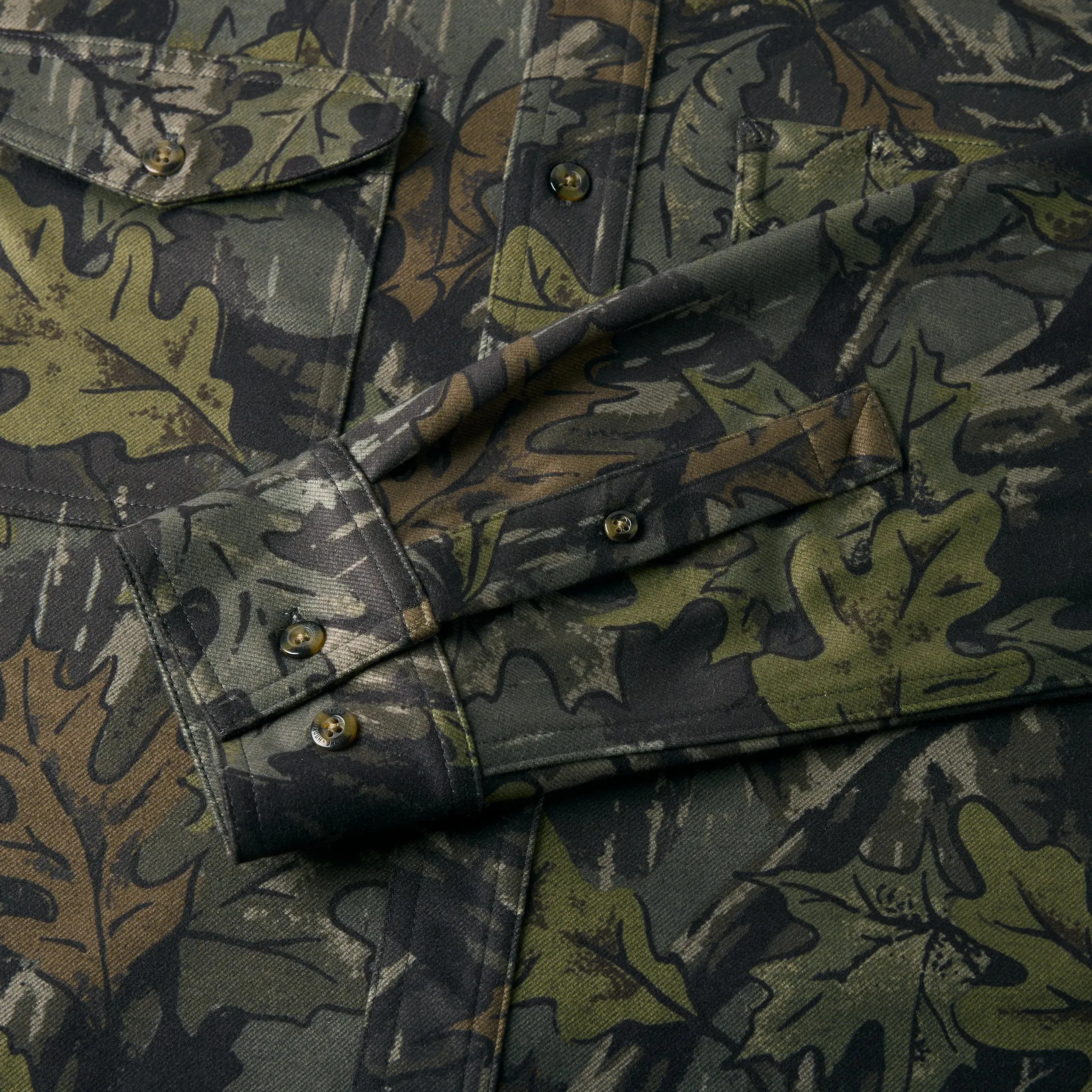 M's Forest Camo Flannel Shirt sold by Hooke product image thumbnail 5