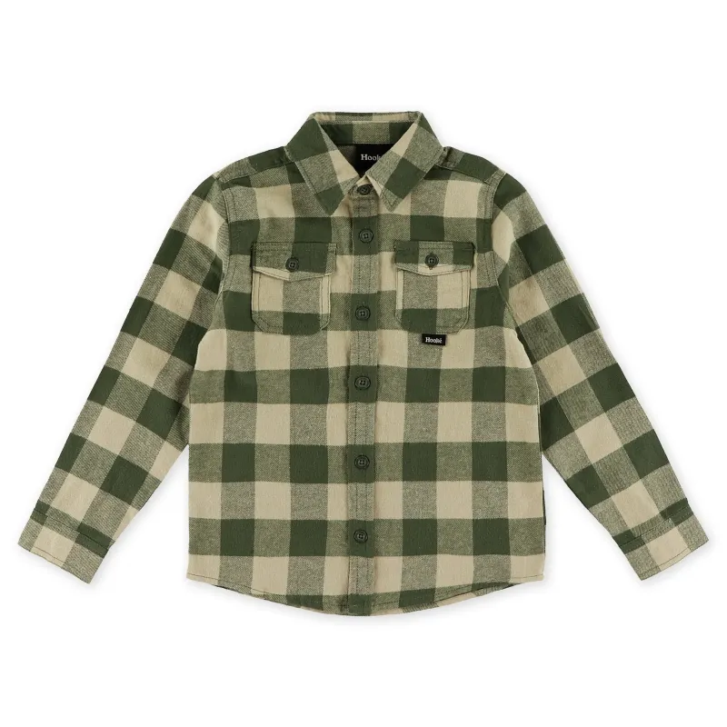 K's Flannel Shirt made by Hooke