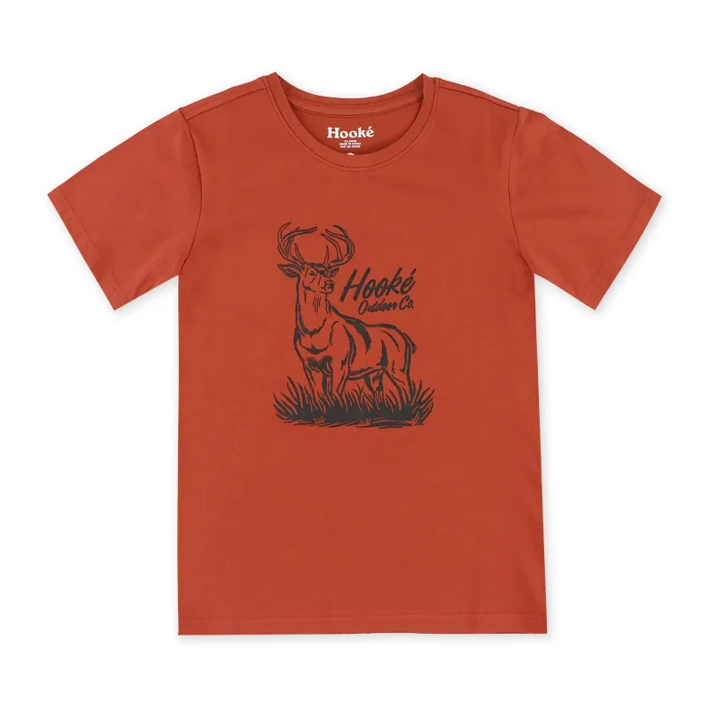 K's Staring Deer T-shirt sold by Hooke