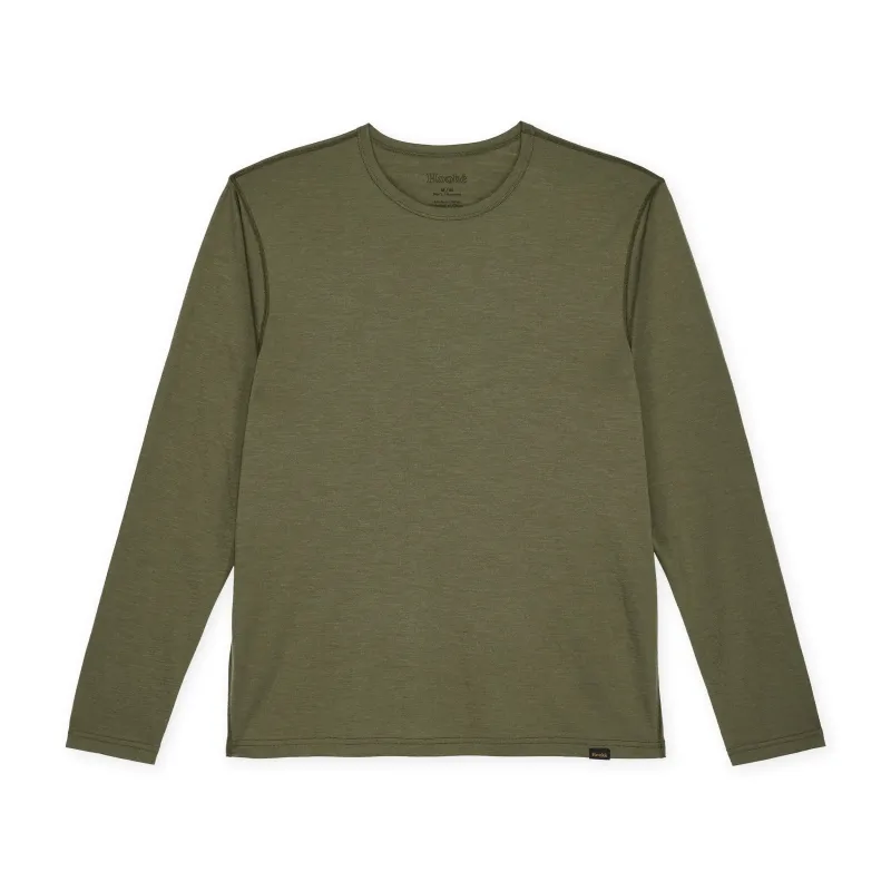 M's Merino Long Sleeve Tee sold by Hooke