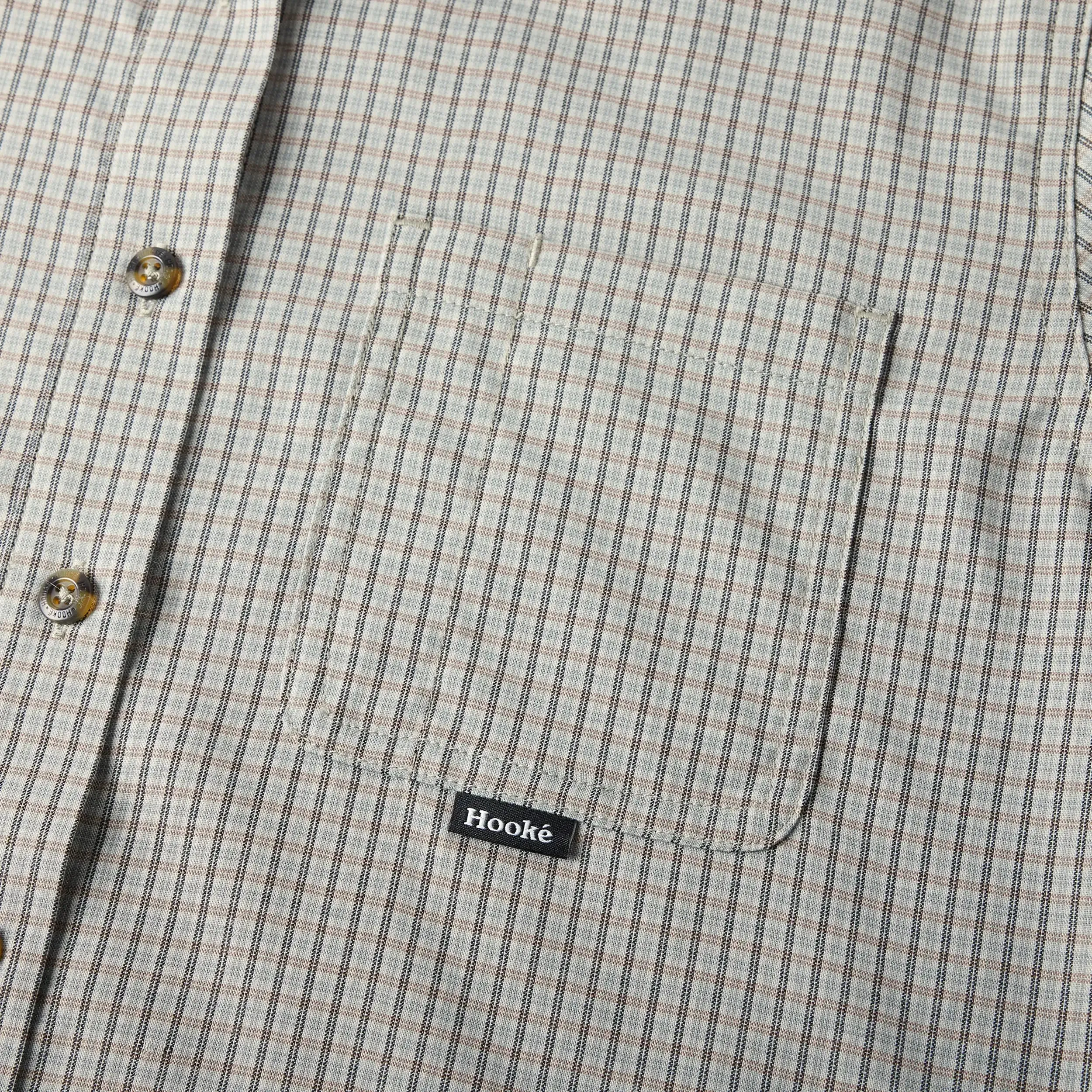 W's Short Sleeve Woven Shirt sold by Hooke product image thumbnail 4