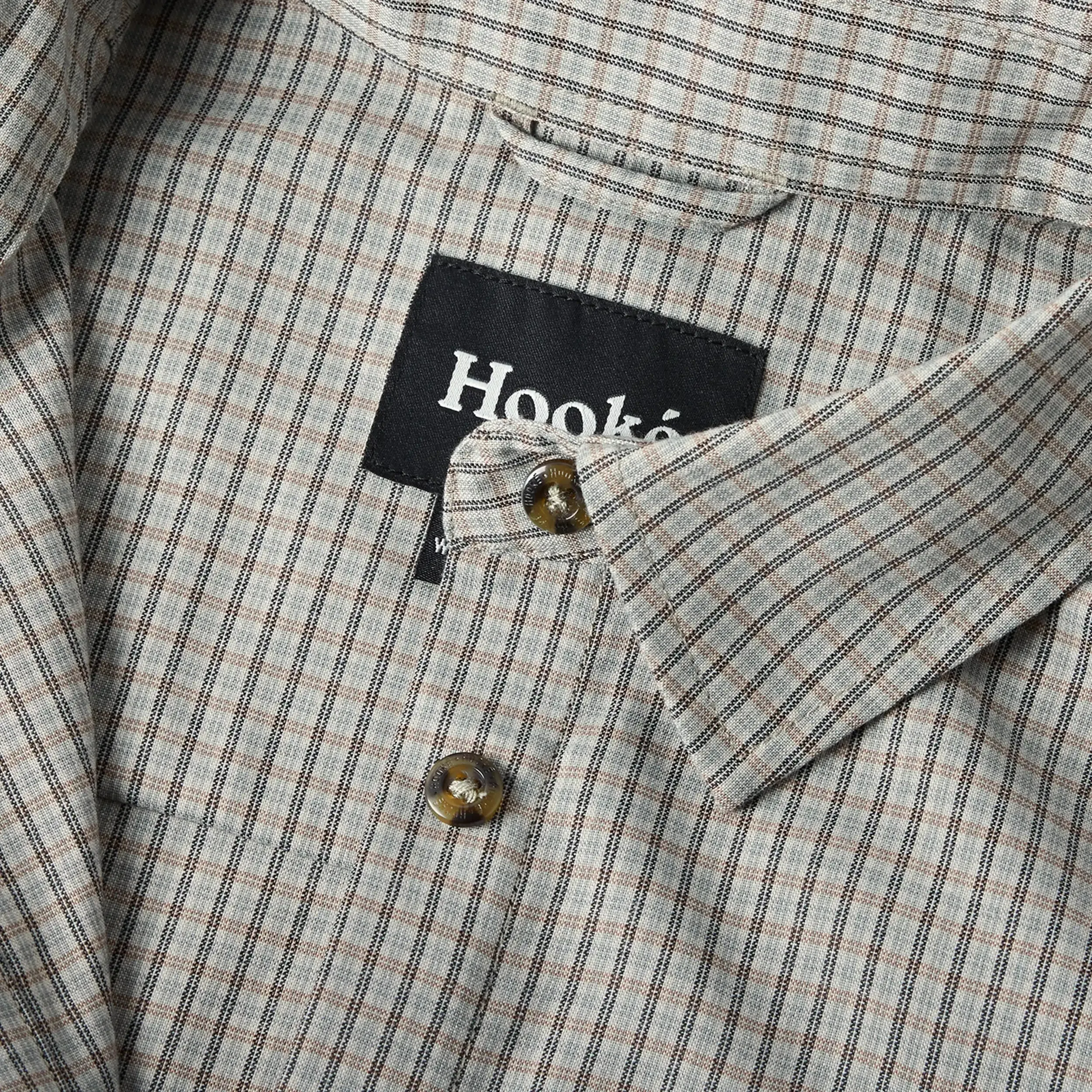W's Short Sleeve Woven Shirt sold by Hooke product image thumbnail 5