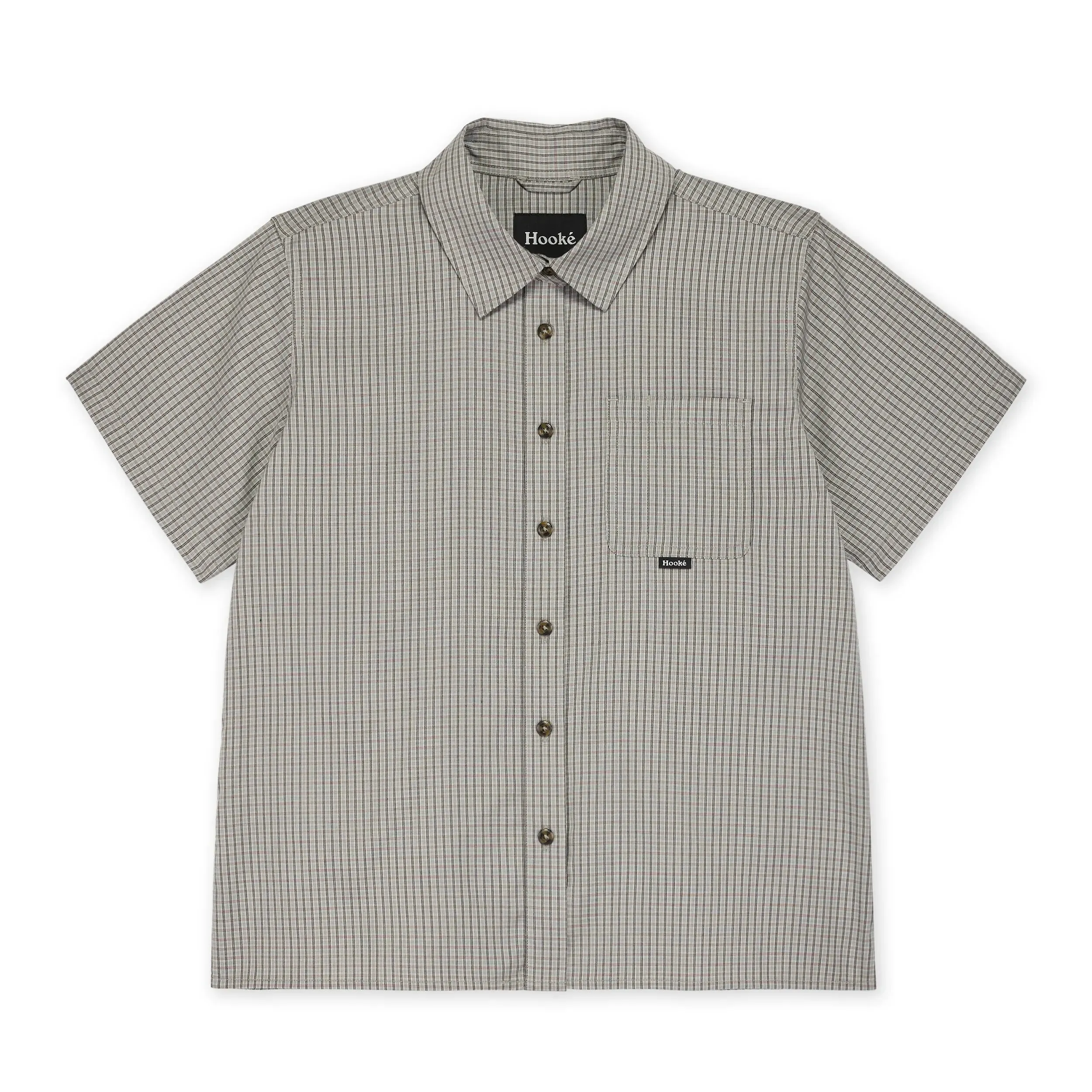 W's Short Sleeve Woven Shirt sold by Hooke