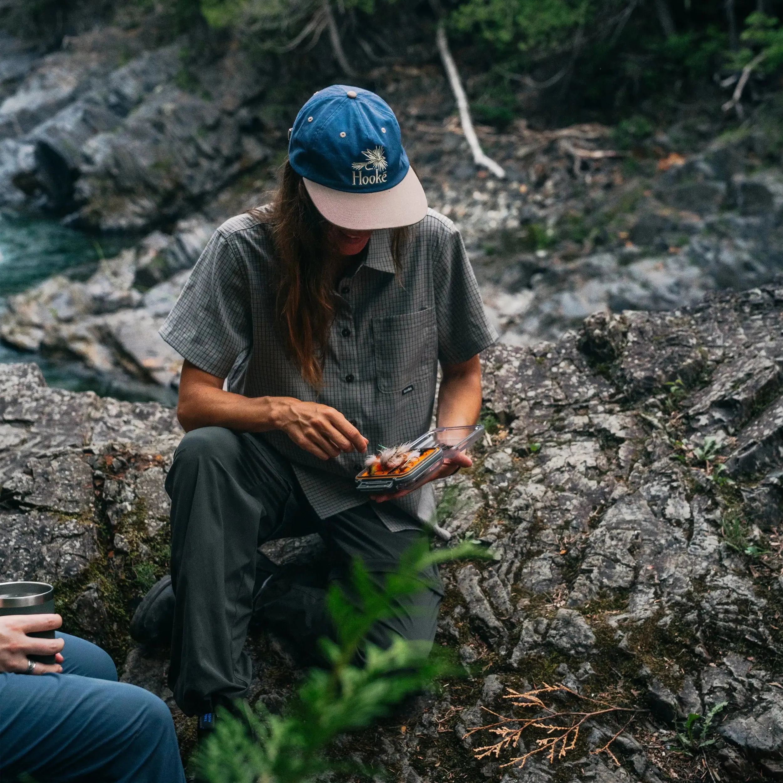 W's Short Sleeve Woven Shirt sold by Hooke product image thumbnail 2