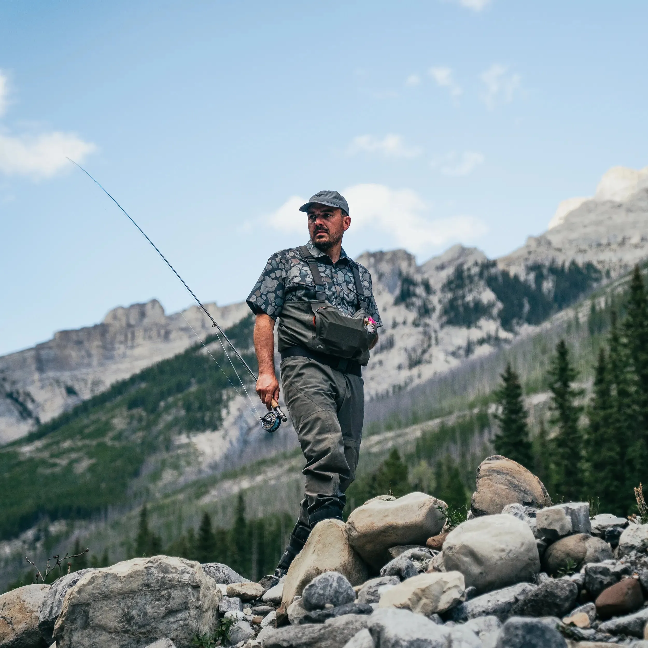 M's River Camo Short Sleeve Shirt sold by Hooke product image thumbnail 2