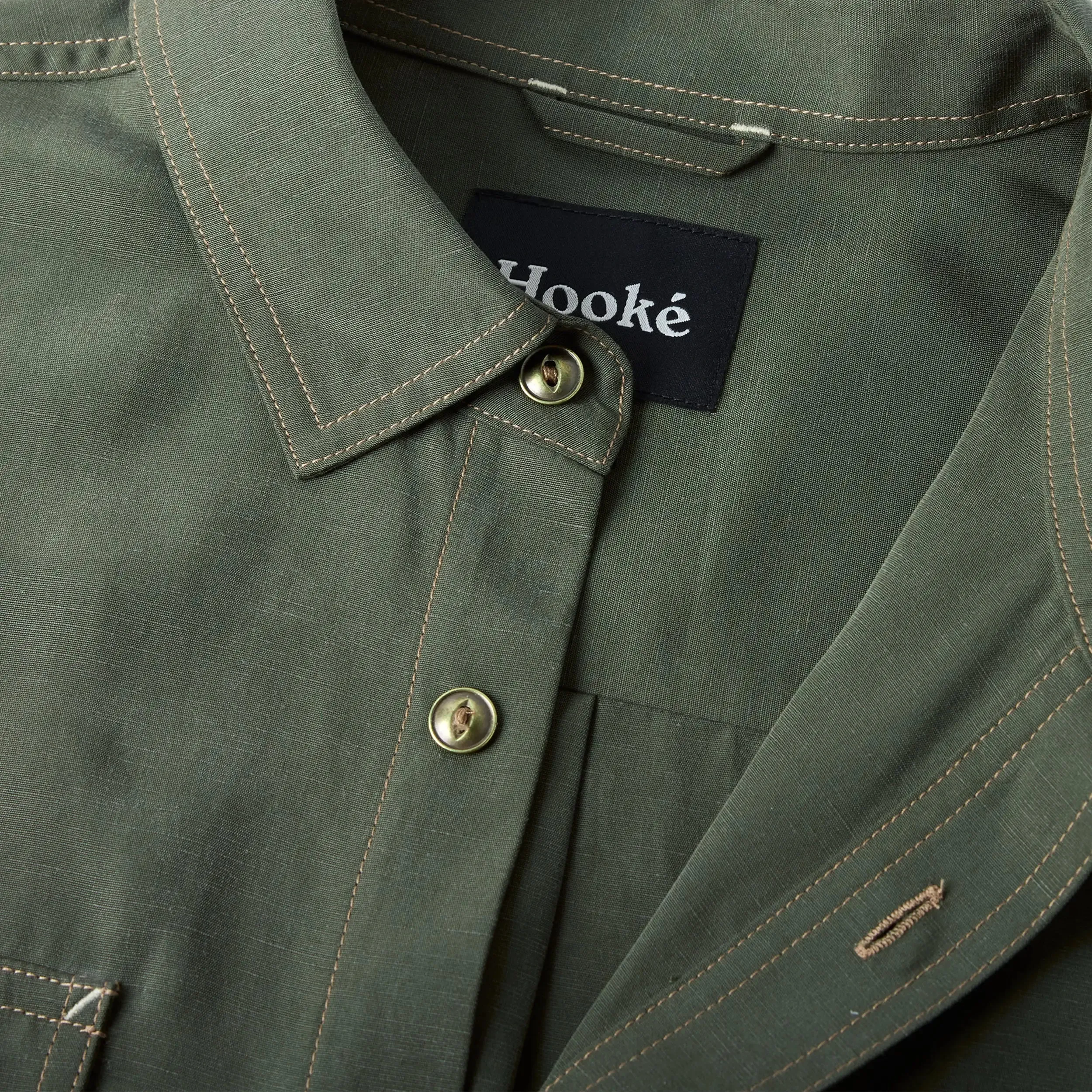 M's Tencel Linen Shirt sold by Hooke product image thumbnail 4
