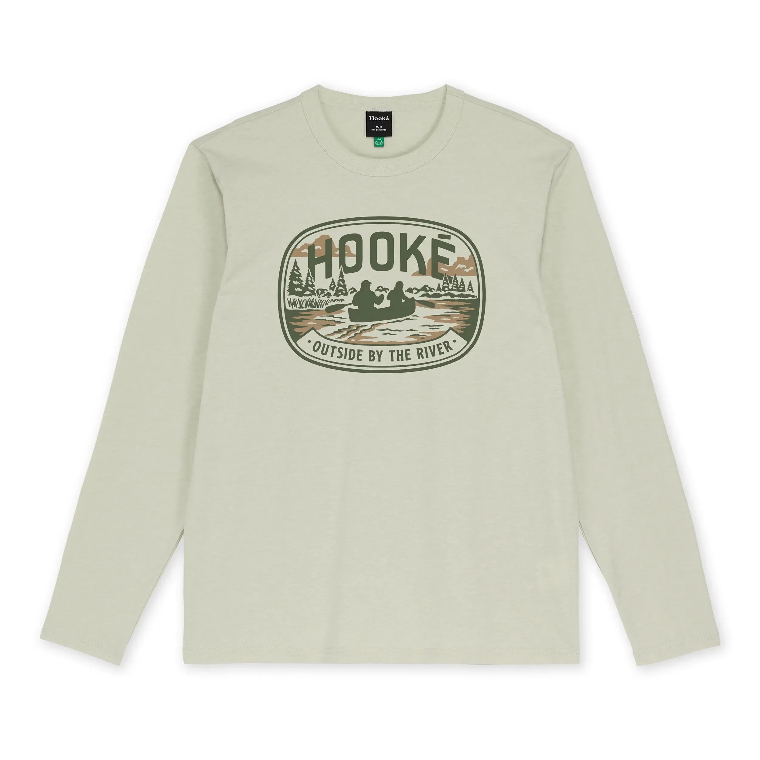 M's Outside By The River Long Sleeve Tee sold by Hooke