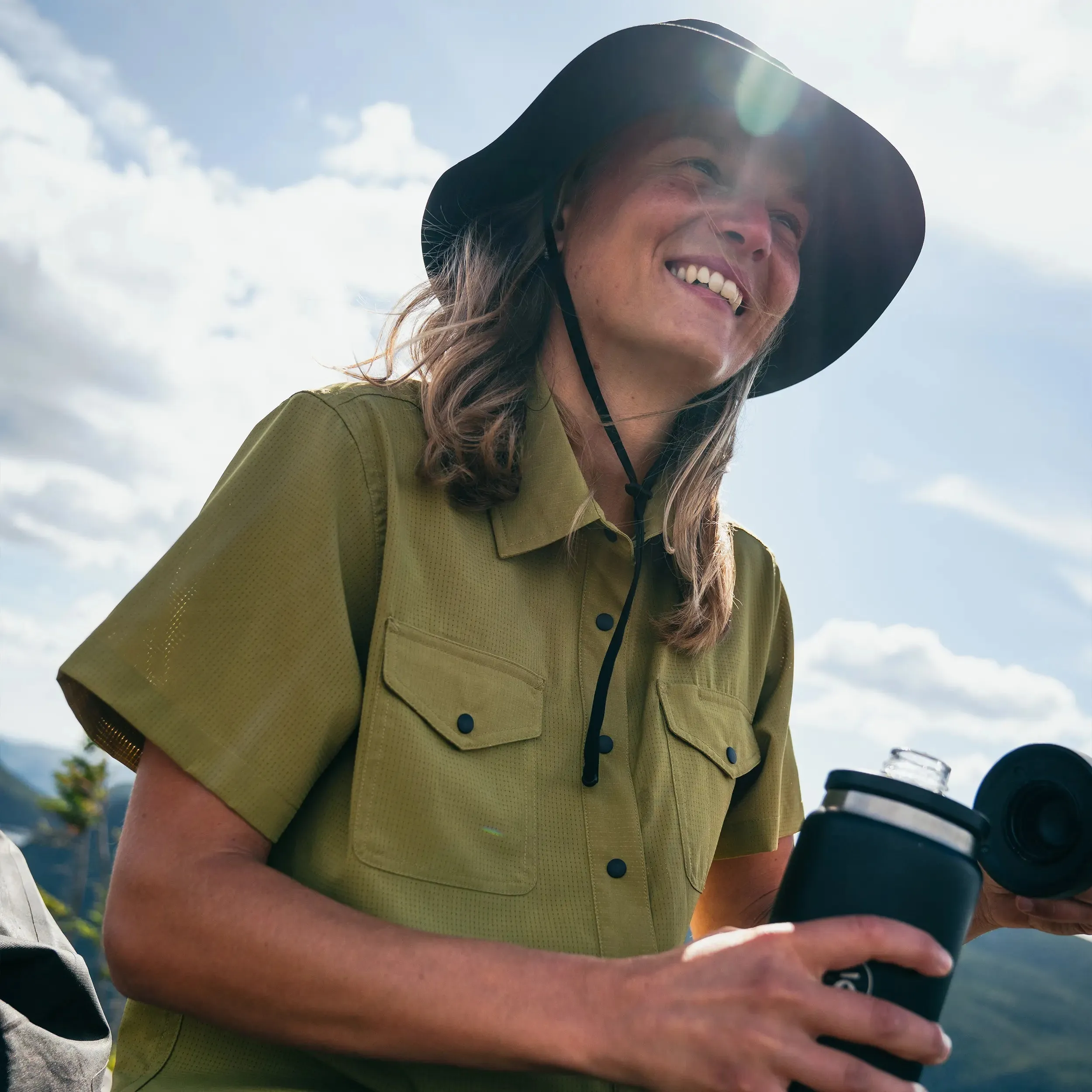 W's Okanagan Short Sleeve Shirt sold by Hooke product image thumbnail 2