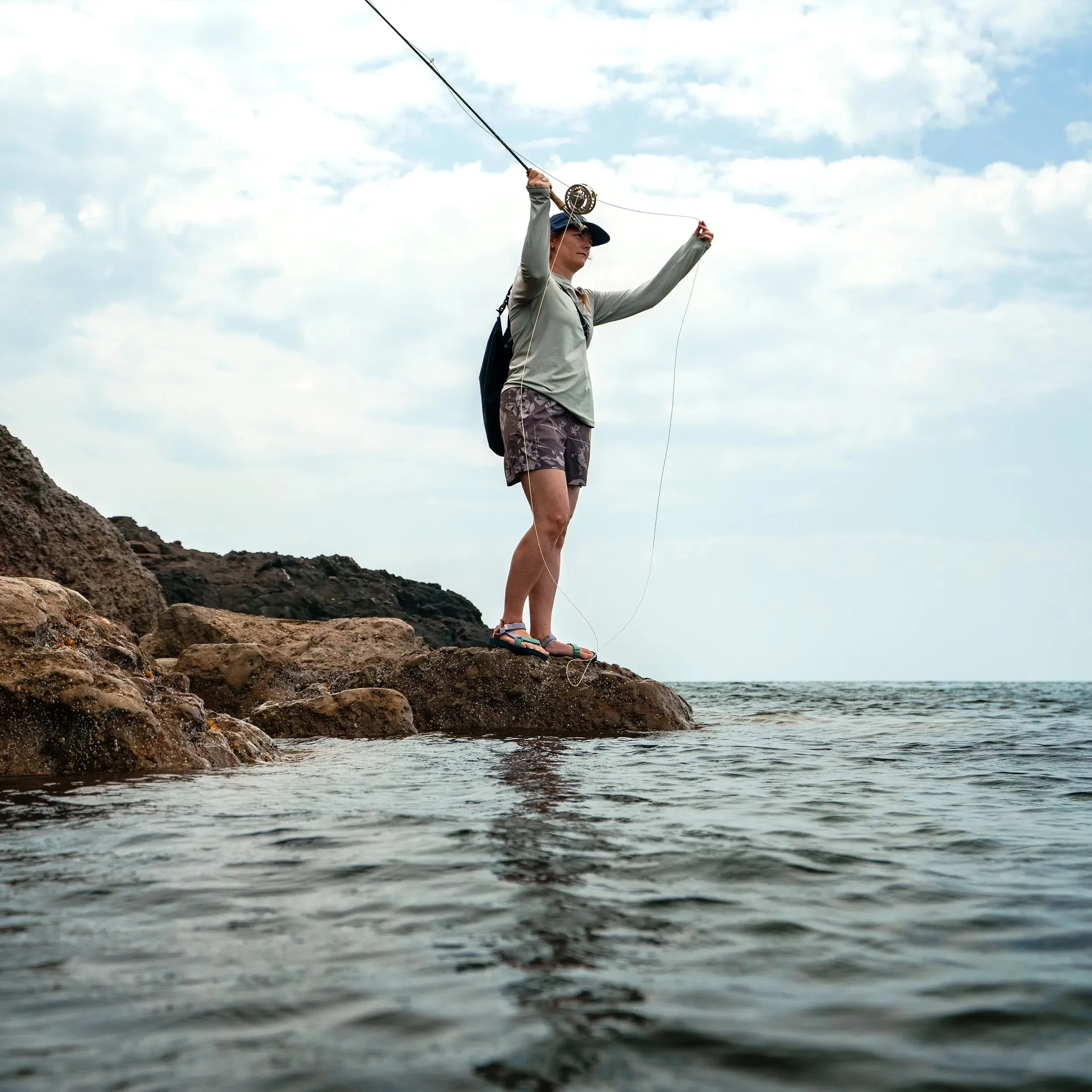 W's Trust Your Fly Sun Long Sleeve Tee sold by Hooke product image thumbnail 2