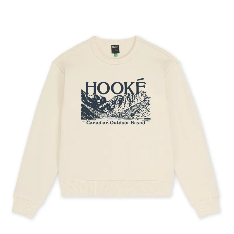 W's Elk River Mountains Crewneck made by Hooke