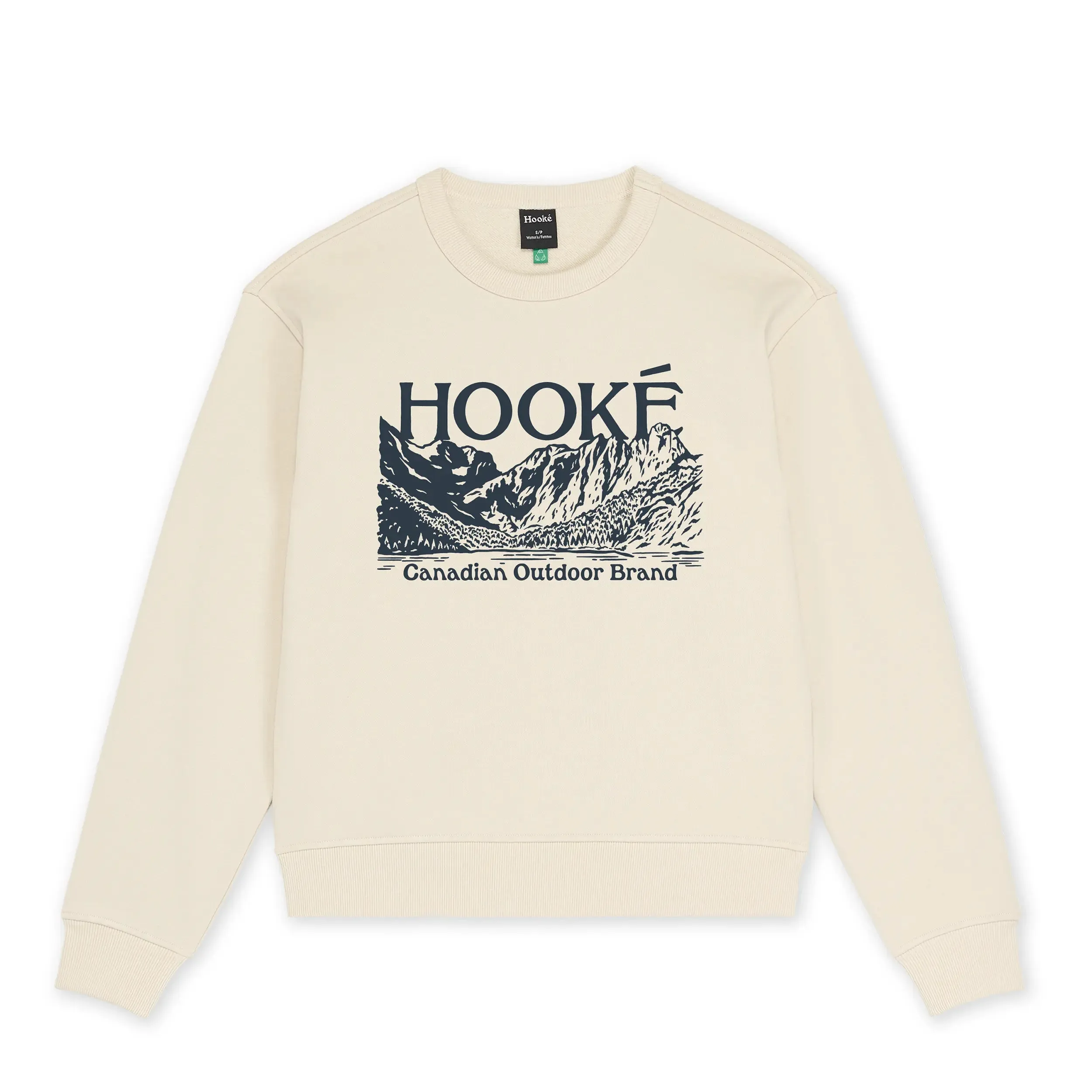 W's Elk River Mountains Crewneck sold by Hooke
