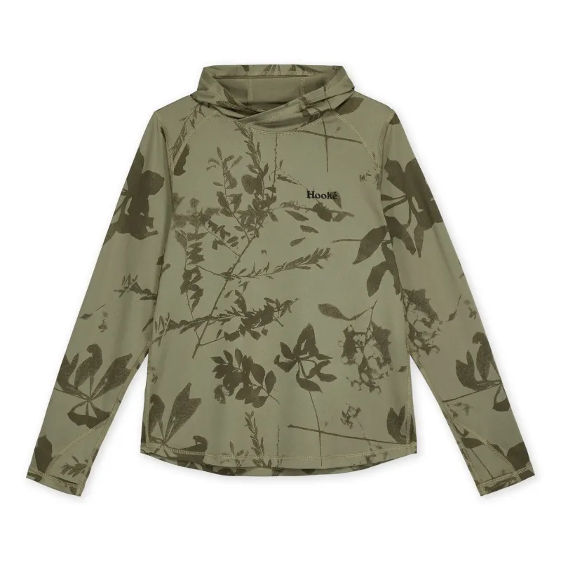 W's Cyanotype Sun Hoodie made by Hooke