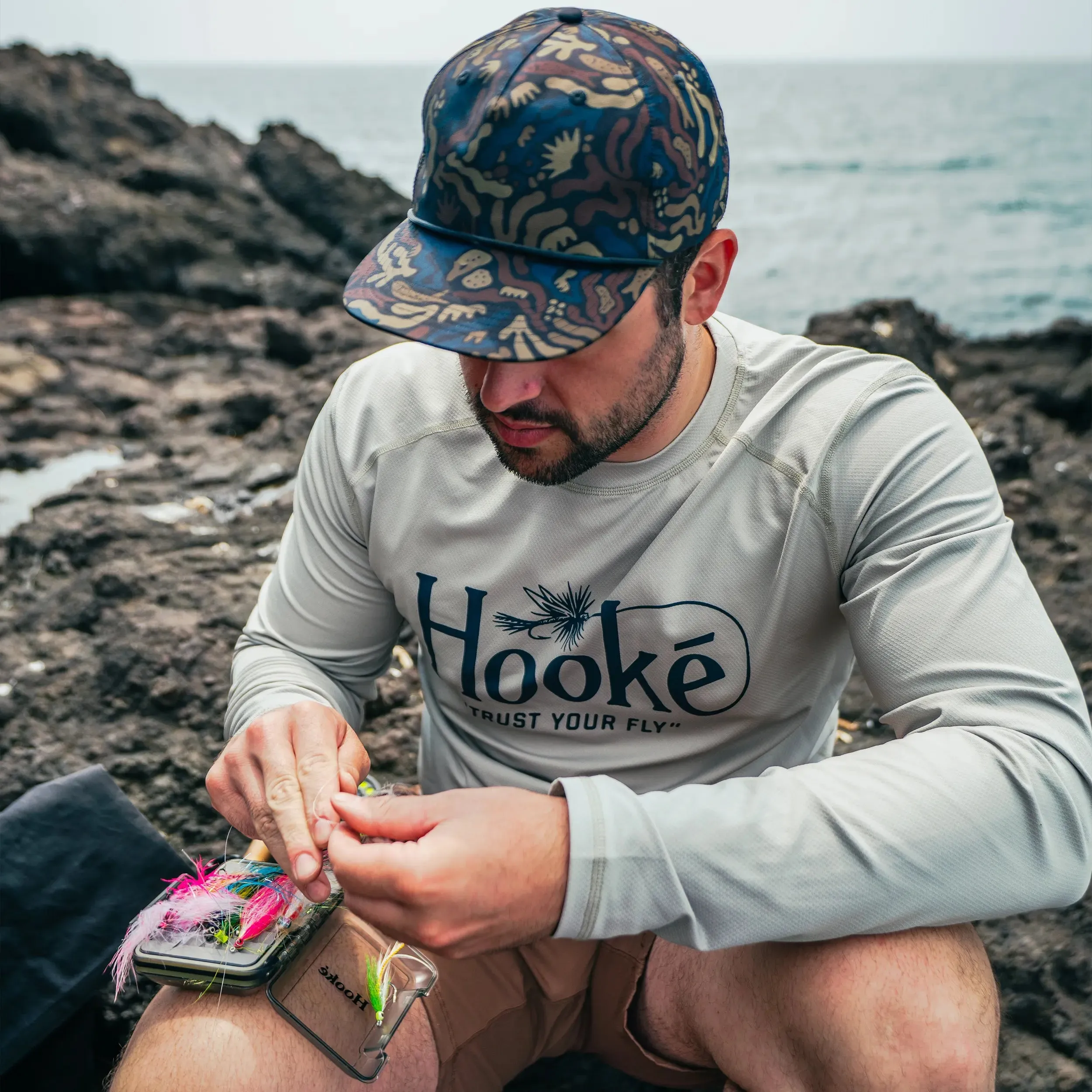 M's Trust Your Fly Sun Long Sleeve Tee sold by Hooke product image thumbnail 2