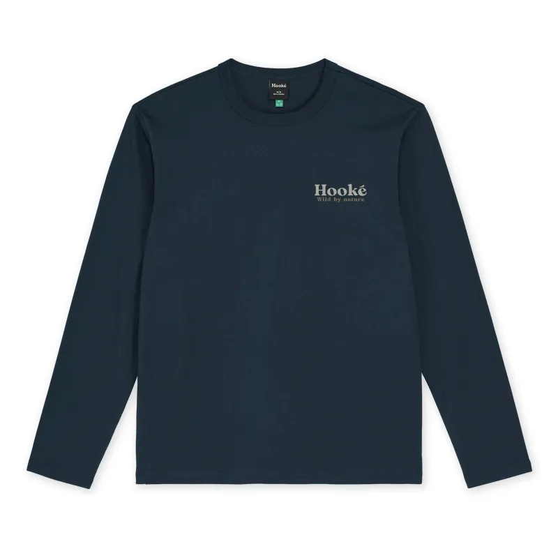 M's Kingfisher Long Sleeve Tee sold by Hooke