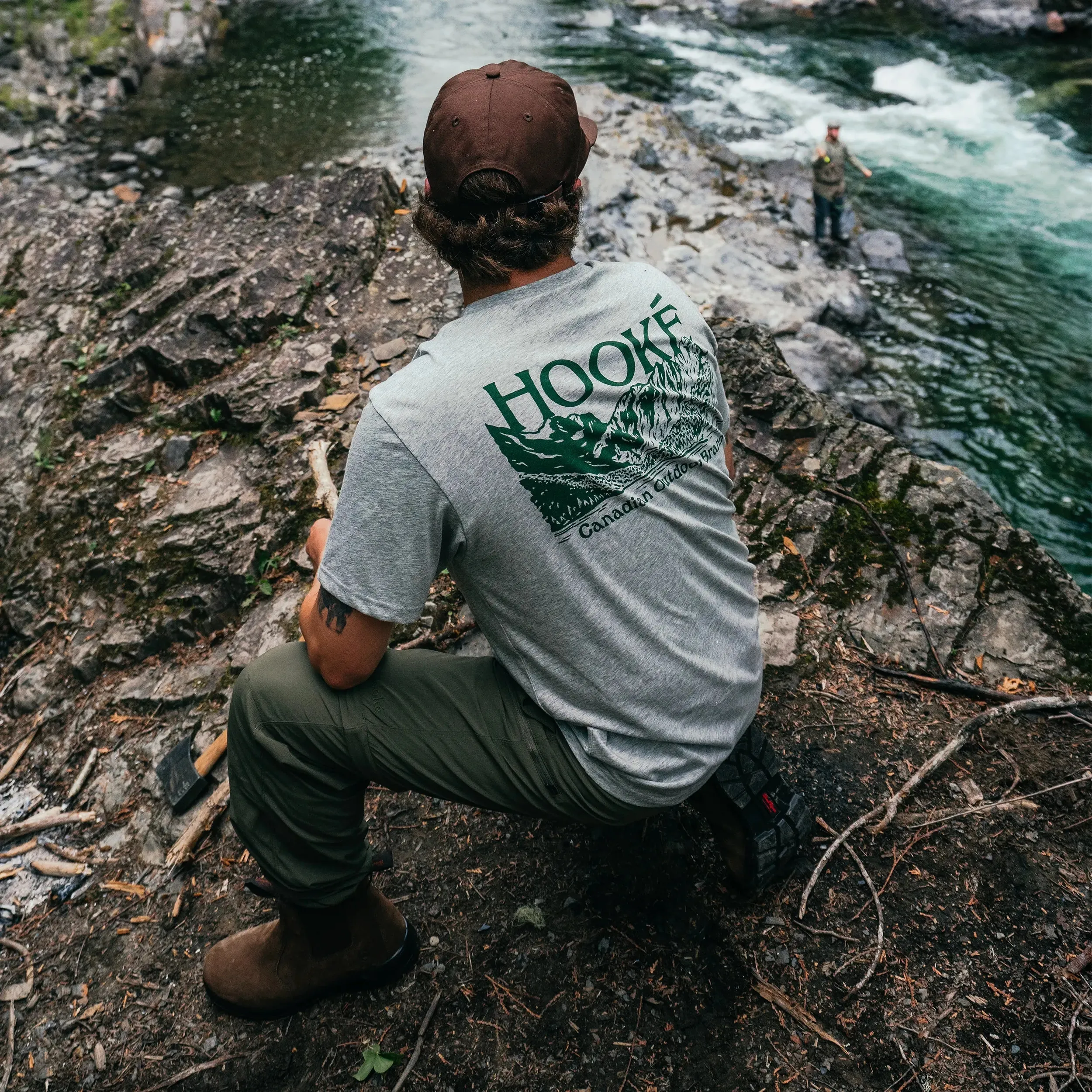 M's Elk River Mountains T-Shirt sold by Hooke product image thumbnail 2
