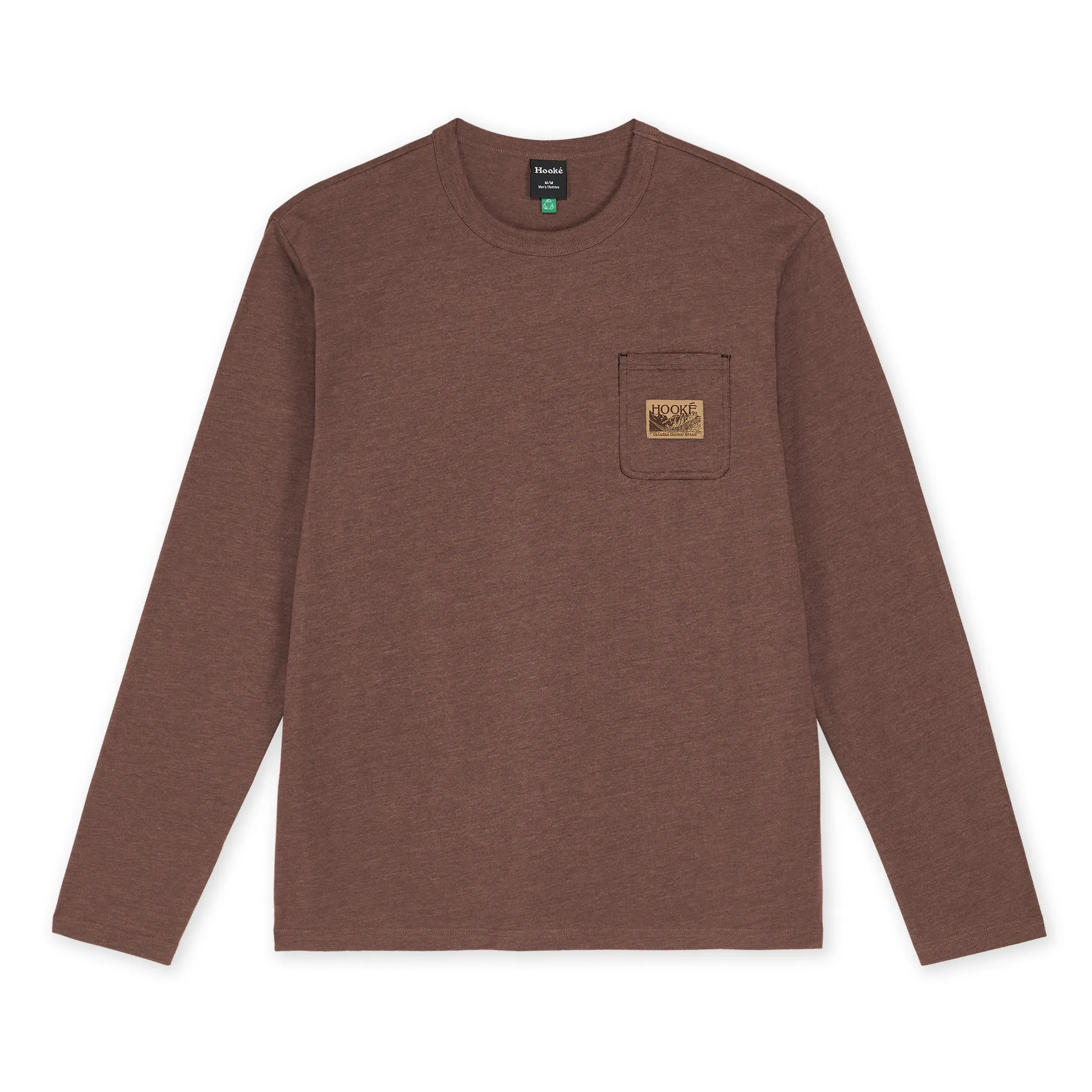 M's Elk River Mountains Long Sleeve Pocket Tee sold by Hooke