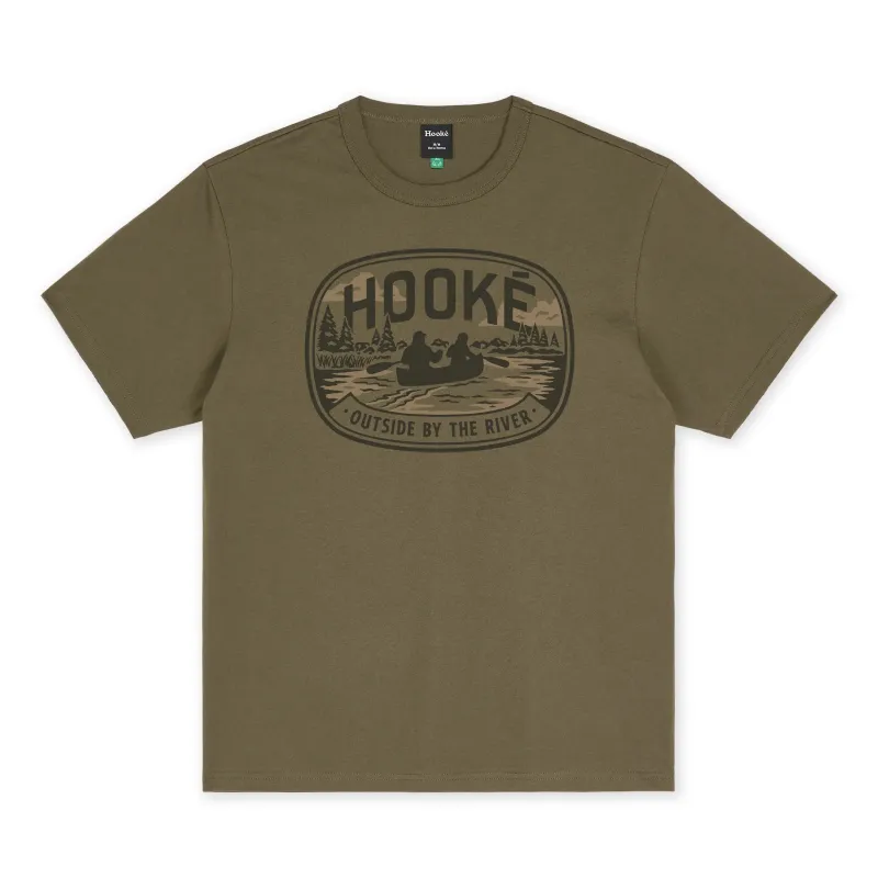 M's Outside By The River T-Shirt made by Hooke