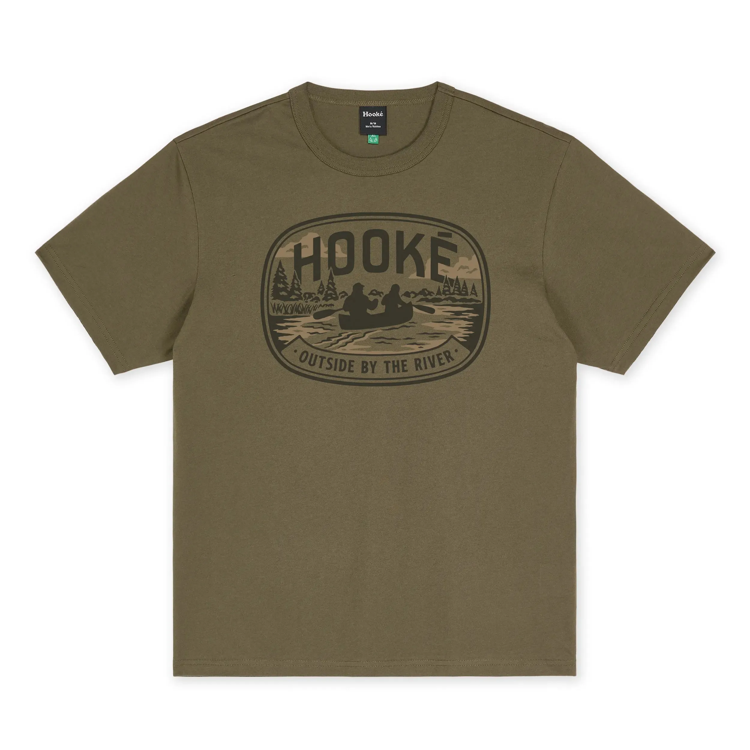 M's Outside By The River T-Shirt sold by Hooke