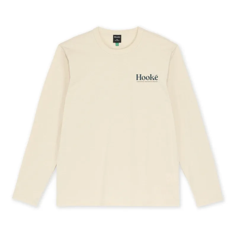 M's Winter Rockies Long Sleeve Tee made by Hooke