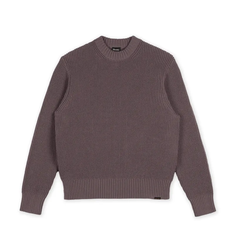 W's Waffle Knit Sweater made by Hooke