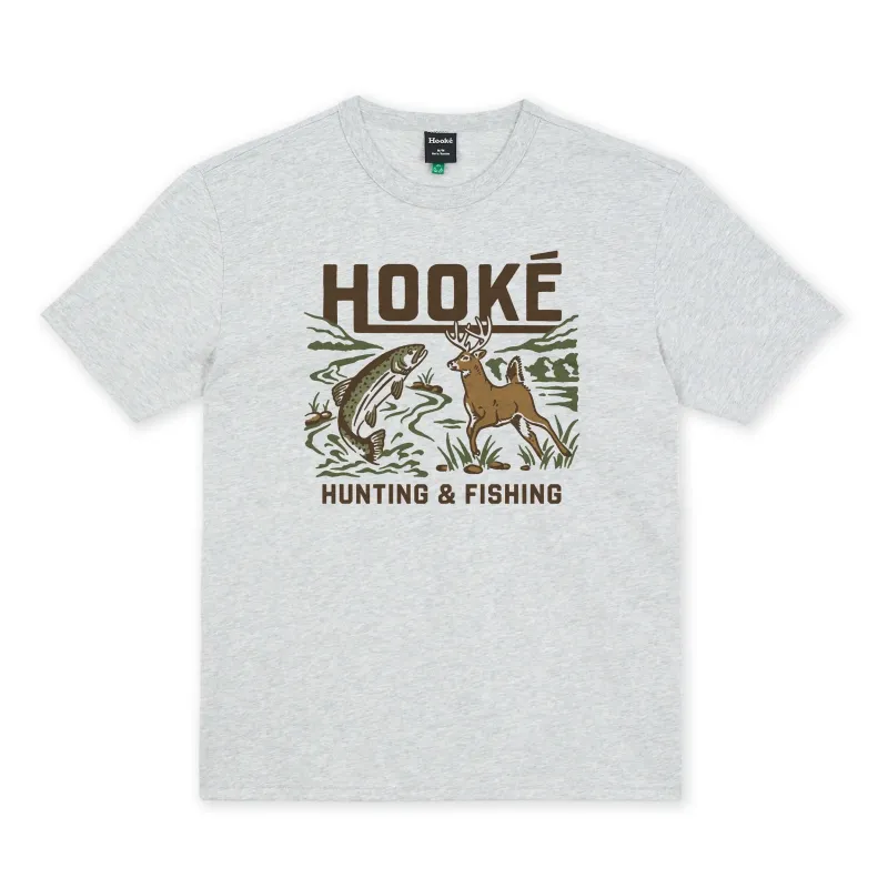 M's Hunting & Fishing T-shirt made by Hooke