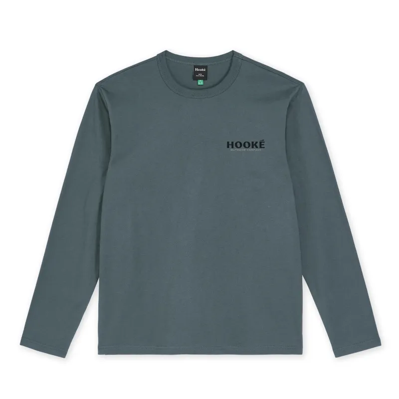 M's Fishing Osprey Long Sleeve Tee made by Hooke