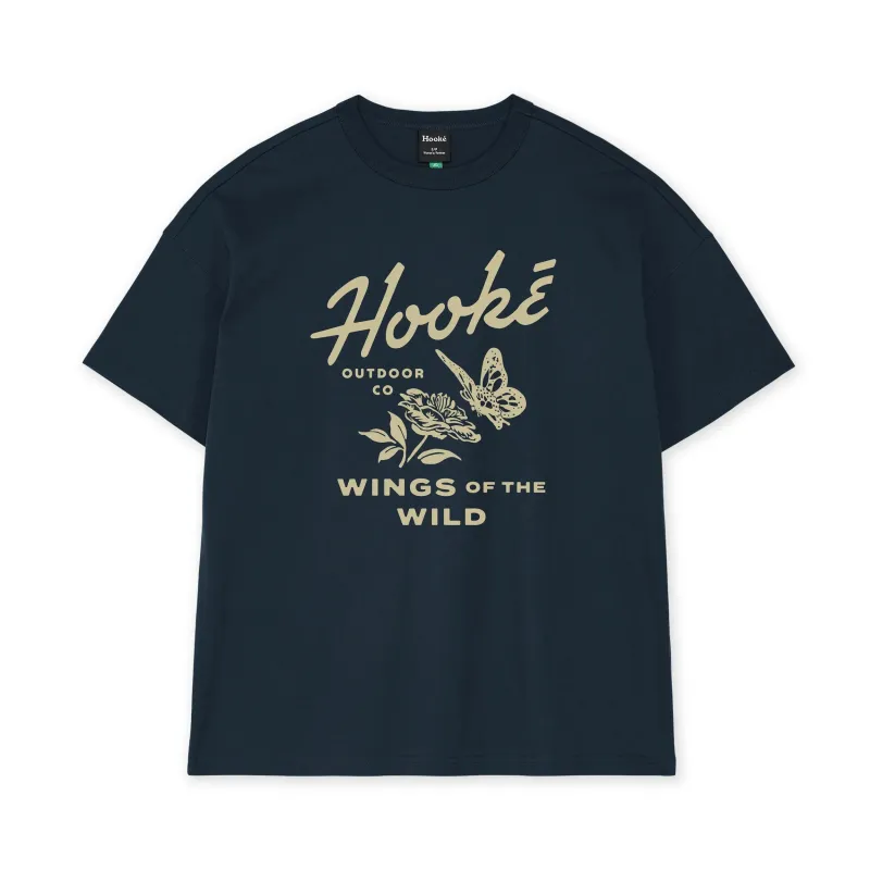 W's Wings of the Wild Oversized T-Shirt made by Hooke