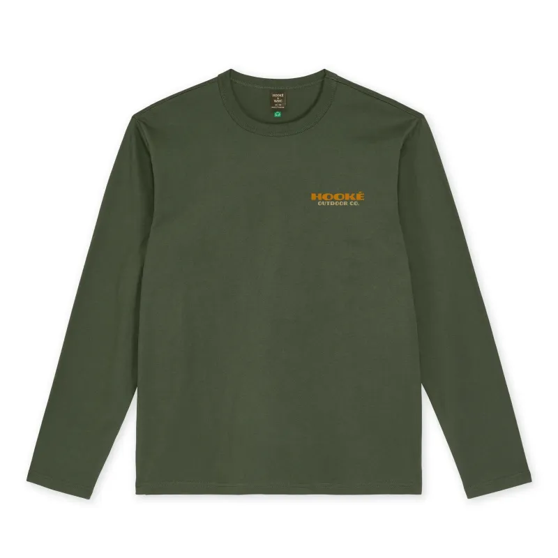 M's WHC Flying Ducks Long Sleeve Tee made by Hooke