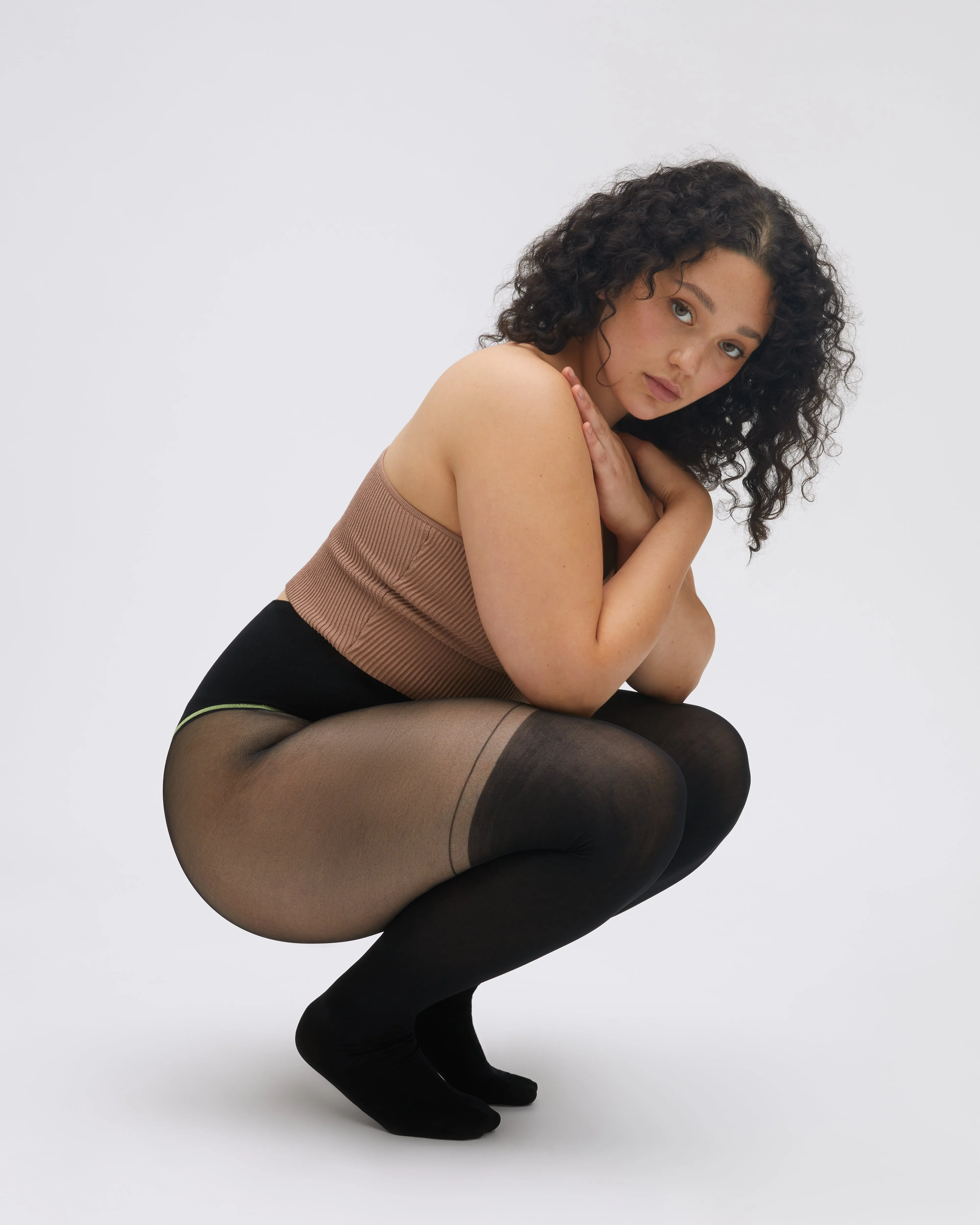 Over the Knee Super Sheer Rip-Resist Tights sold by Sheertex product image thumbnail 4