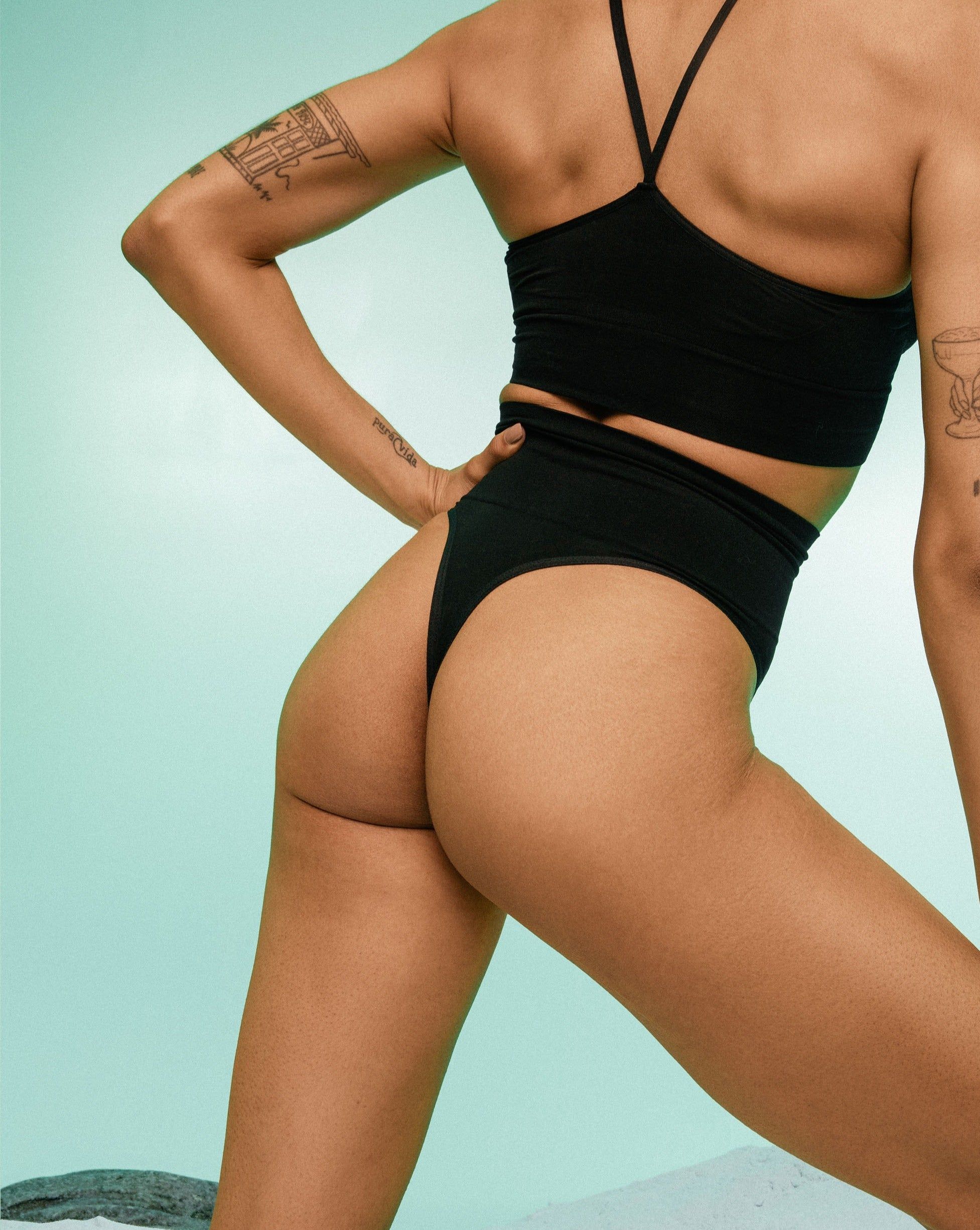 No-Sweat Thong sold by Sheertex