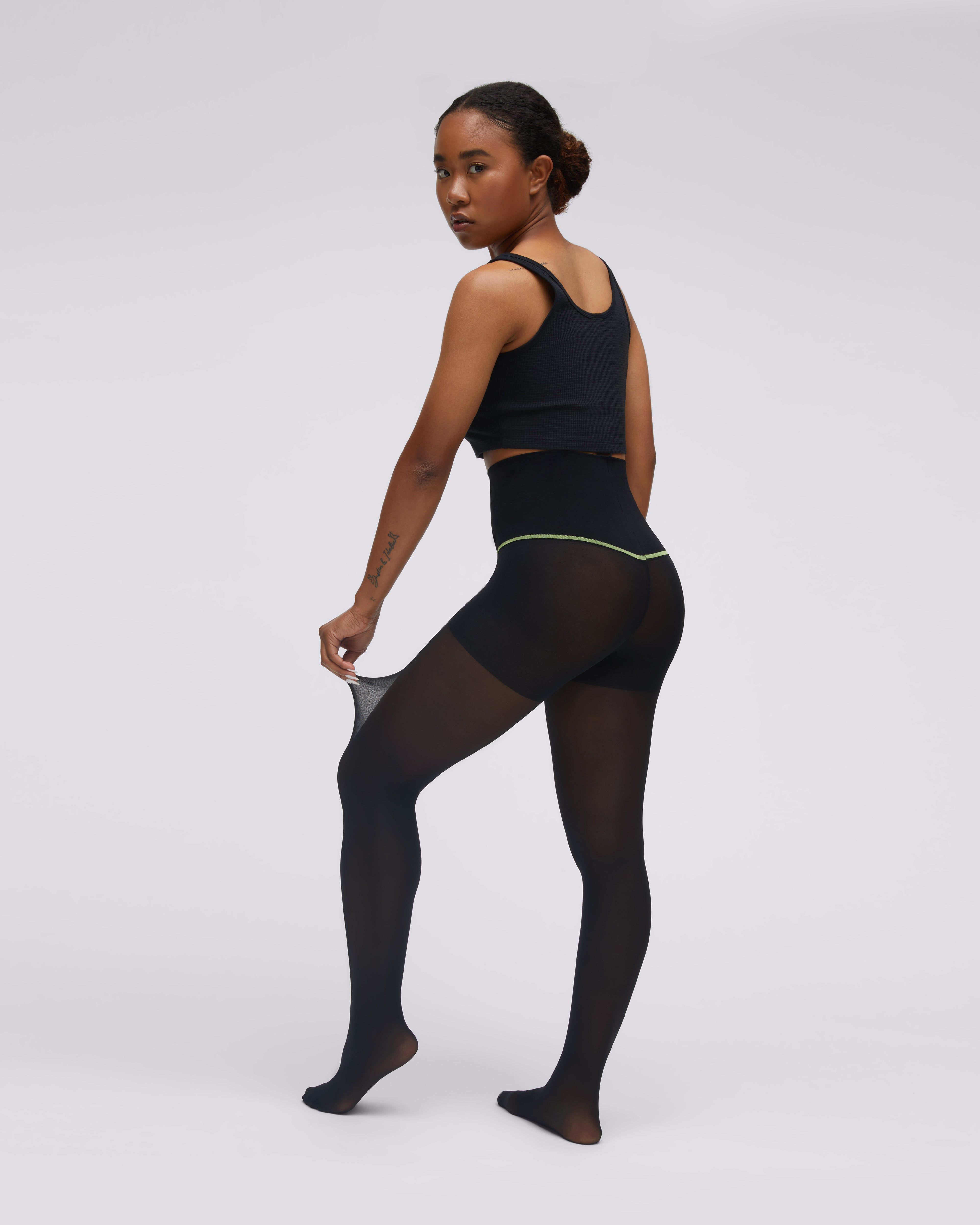 Shortie Sheer Rip-Resist Tights sold by Sheertex product image thumbnail 2